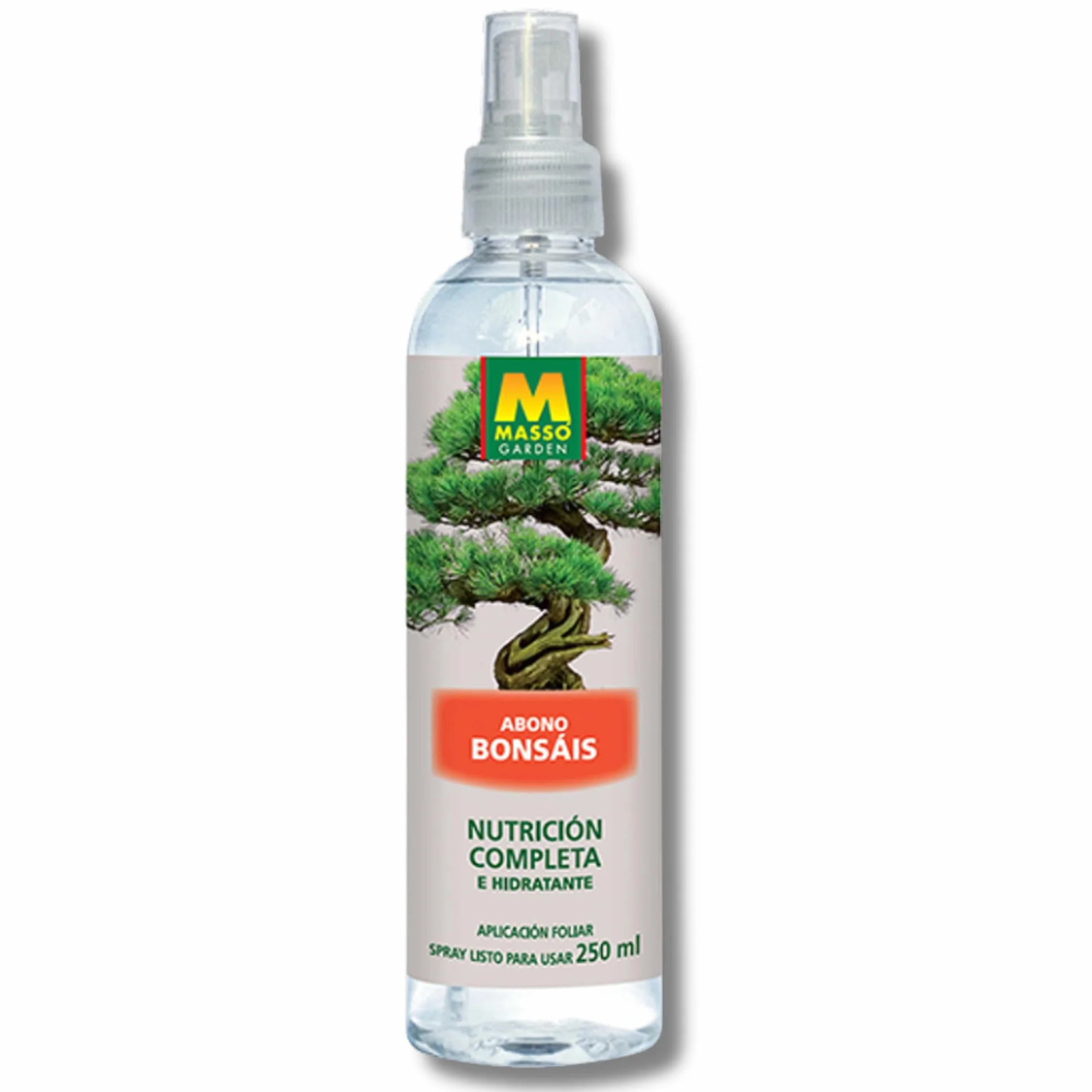 Abono Líquido Foliar Bonsáis 250 ml MUY EFICAZ | Spray Listo para Usar con Aplicador | Nutrición Completa e Hidratación | Reverdeciente para Bonsáis de Interior y Exterior | Nexum Market