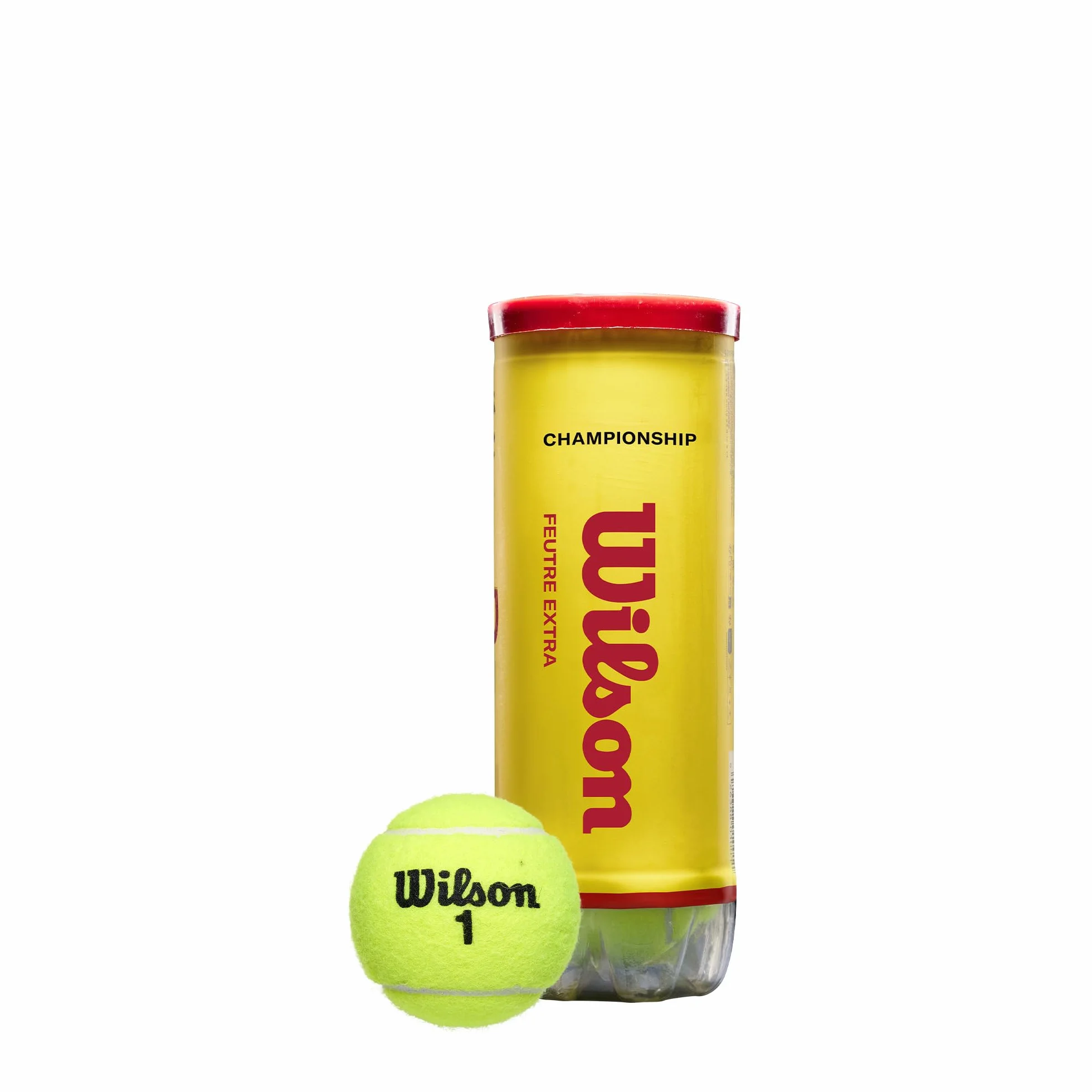 Wilson Championship Extra Duty Tubo de 3 pelotas