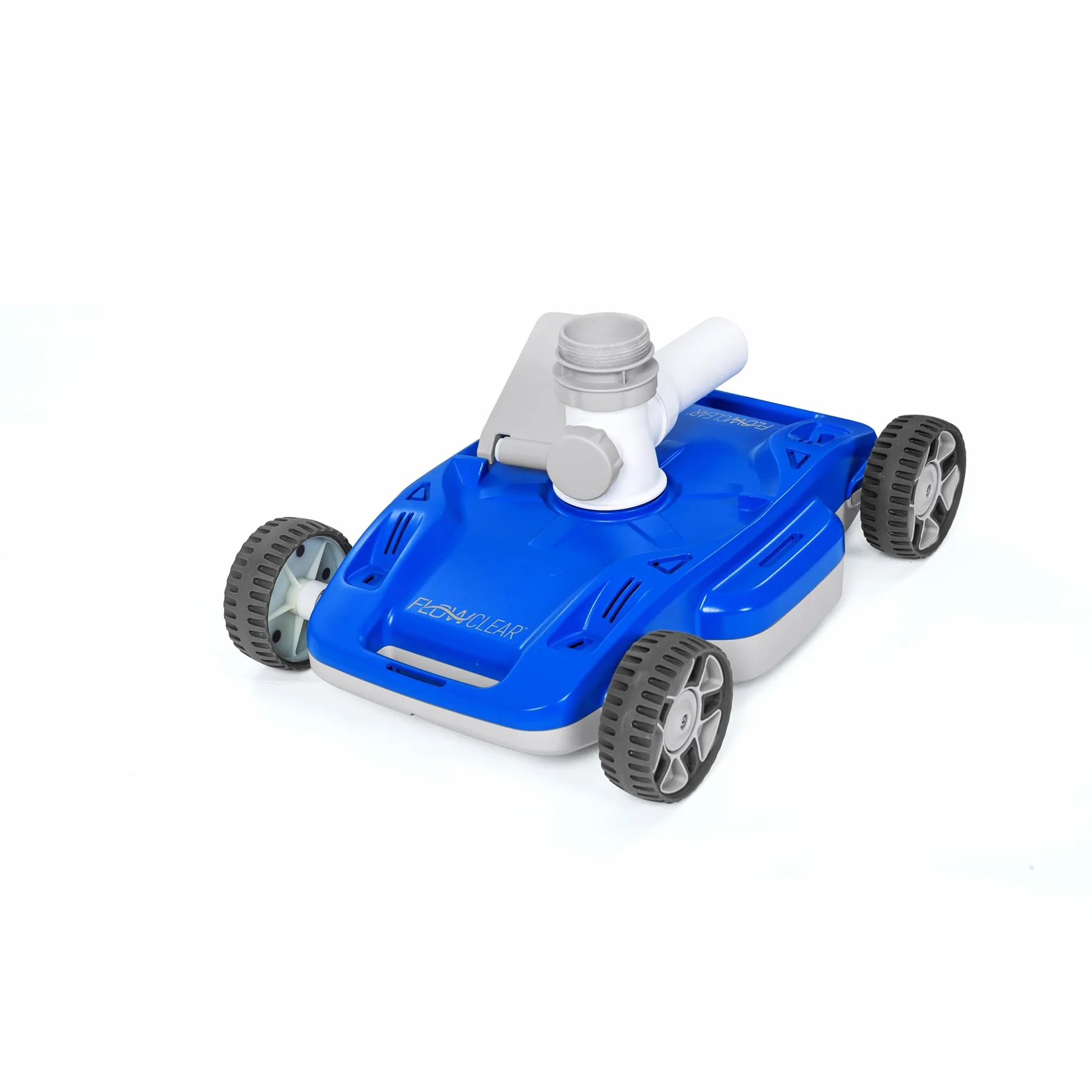 Bestway FlowClear AquaDrift - Aspiradora automática para Piscina sobre el Suelo con Ruedas multidireccionales y 3 ajustes Ajustables, Color Azul