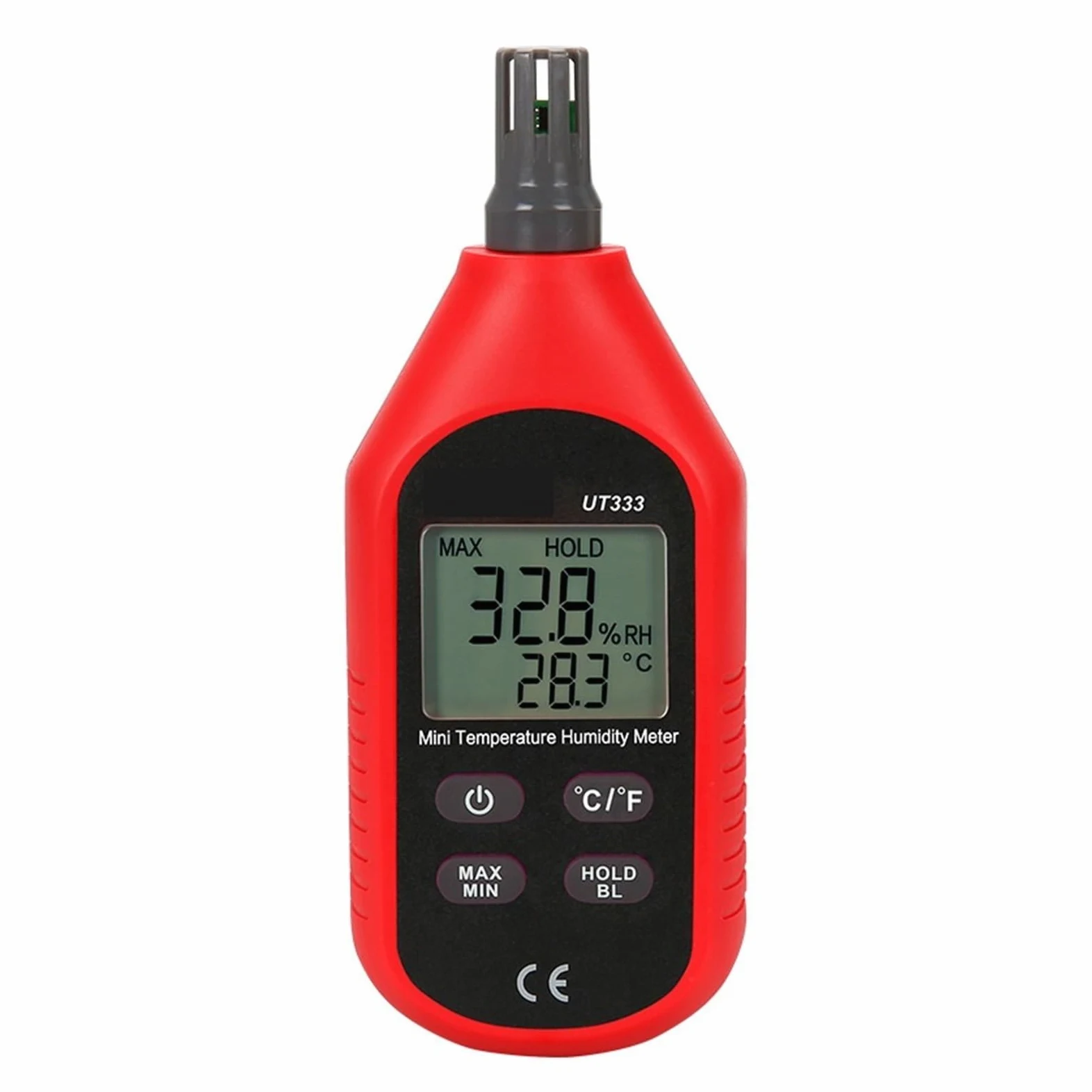 Mini medidor de temperatura y humedad serie UT333 - Termómetro higrómetro con pantalla digital LCD