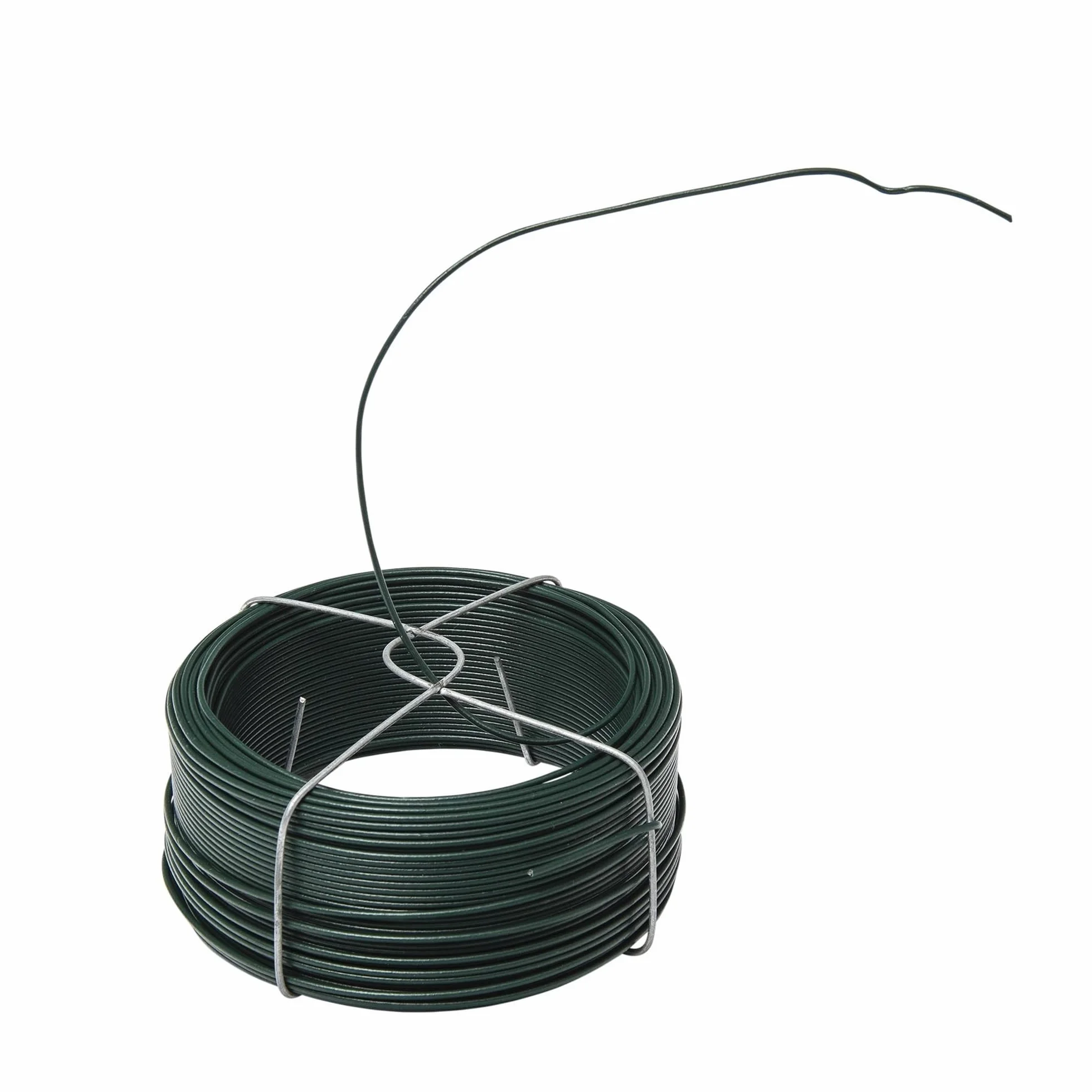 WERKA PRO Alambre Verde plastificado con Soporte 50m ø 1,4 mm