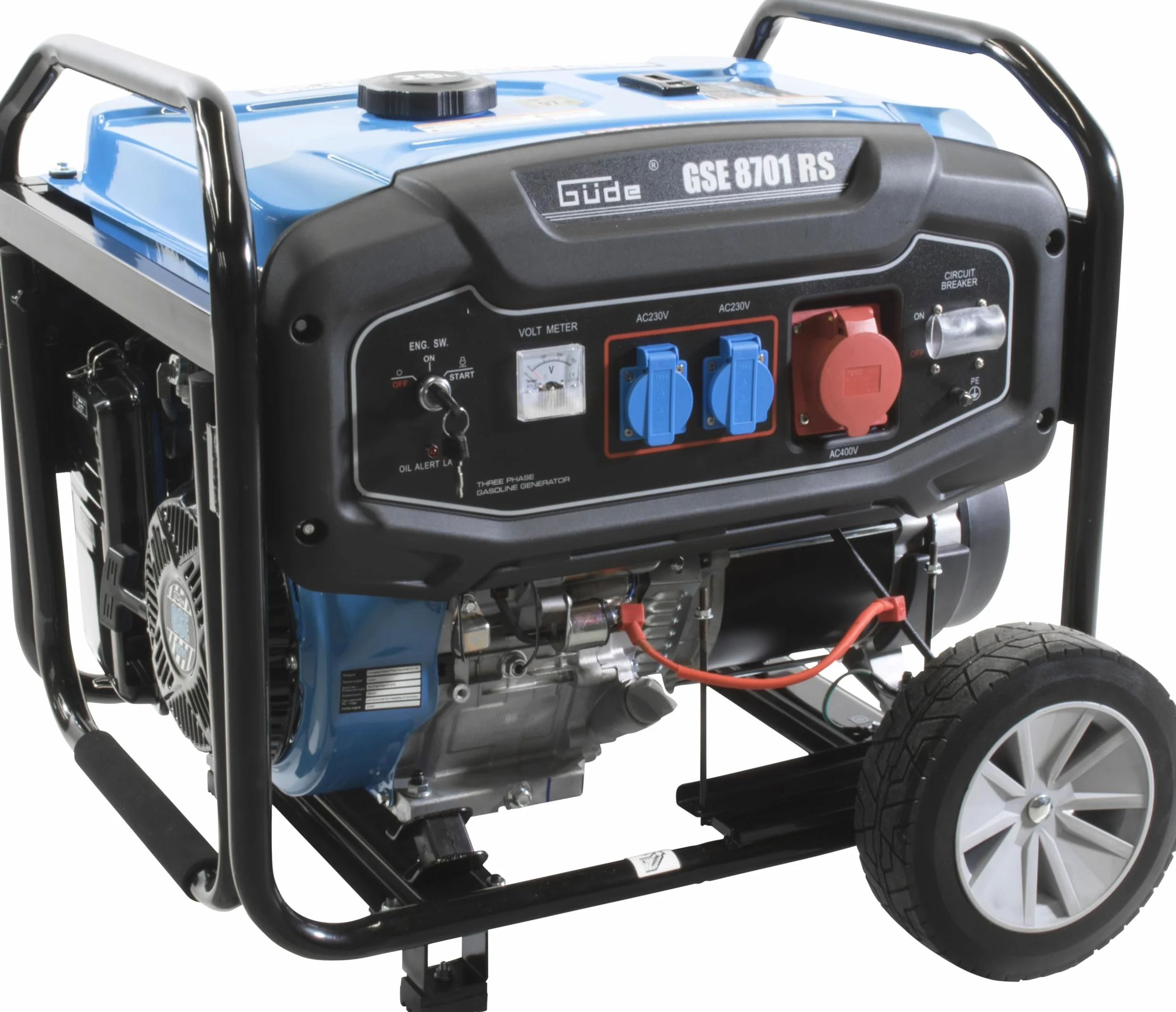 Güde GSE 8701 RS - Generador de corriente a gasolina