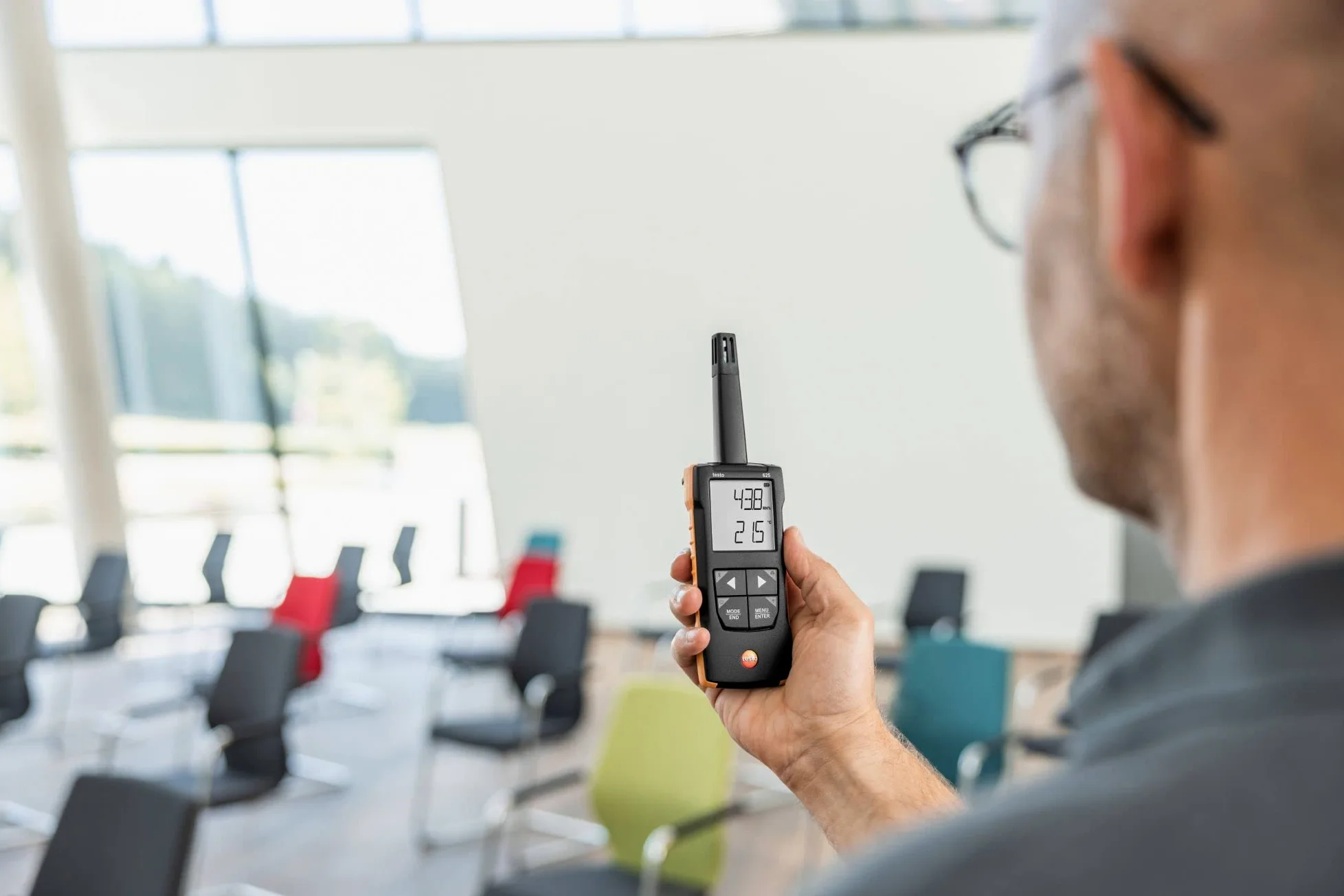 Testo Termómetro digital 625 con conectividad de aplicación