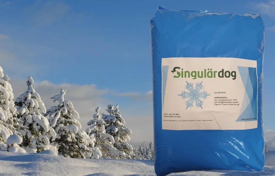 Sal para caminos helados y nieve, deshielo 25Kgs