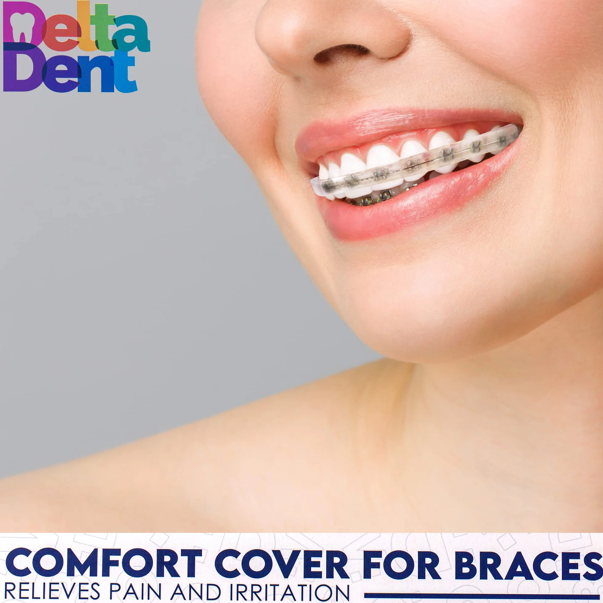 Protector de labios para brackets, funda ortodóntica cómoda alternativa a la cera