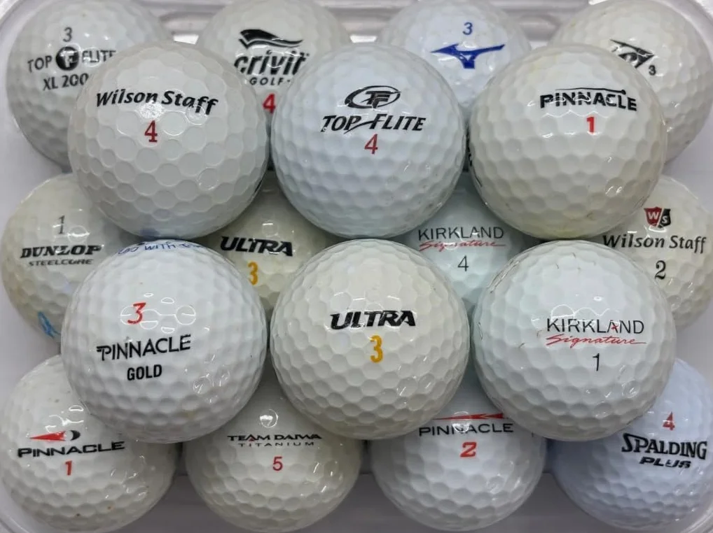 Pelotas de golf grado 2 - Bolas de lago usadas 100 unidades