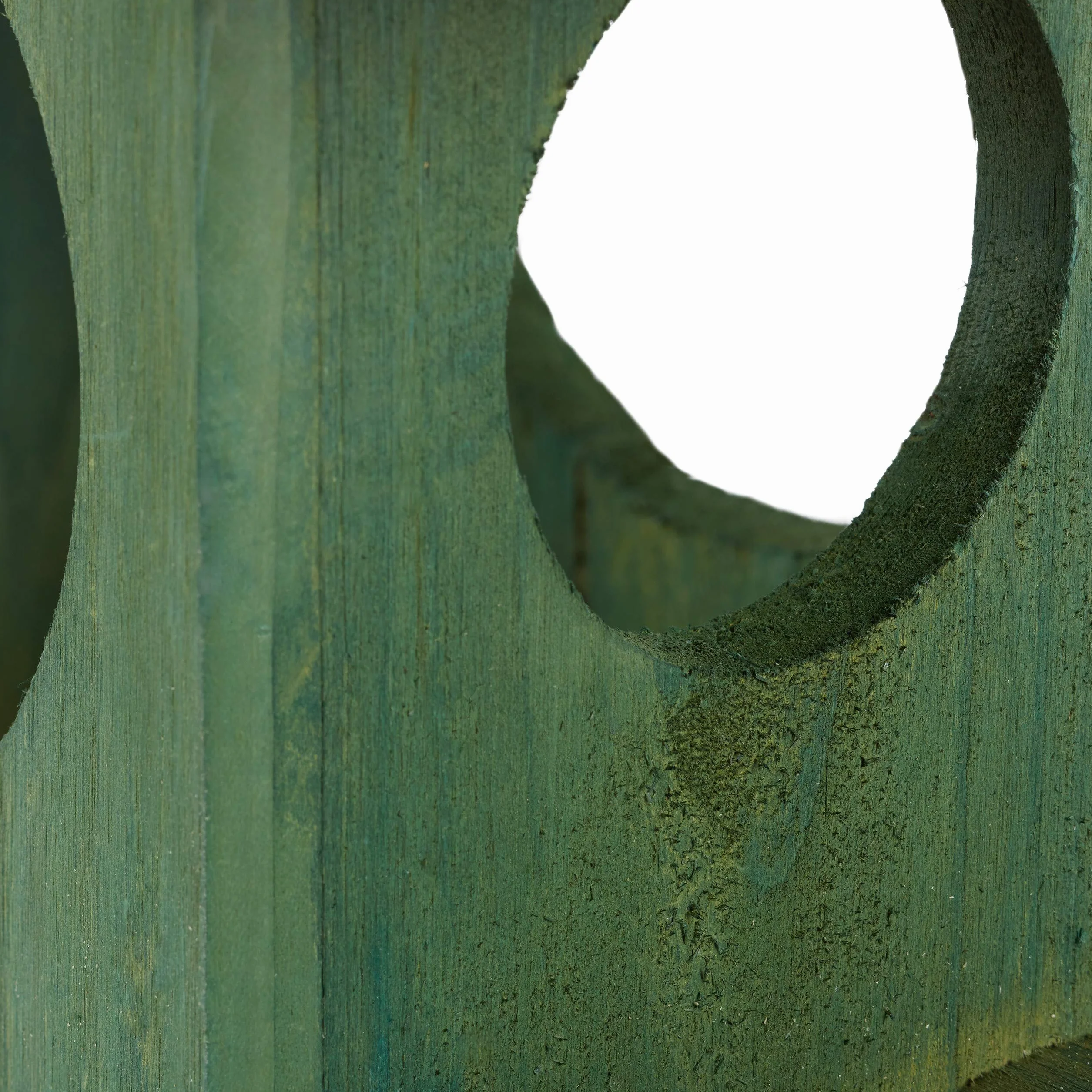 Relaxdays, 5 x 14 x 25 cm Comedero Ardillas para Colgar, Madera de Abeto, Verde Oscuro, 17
