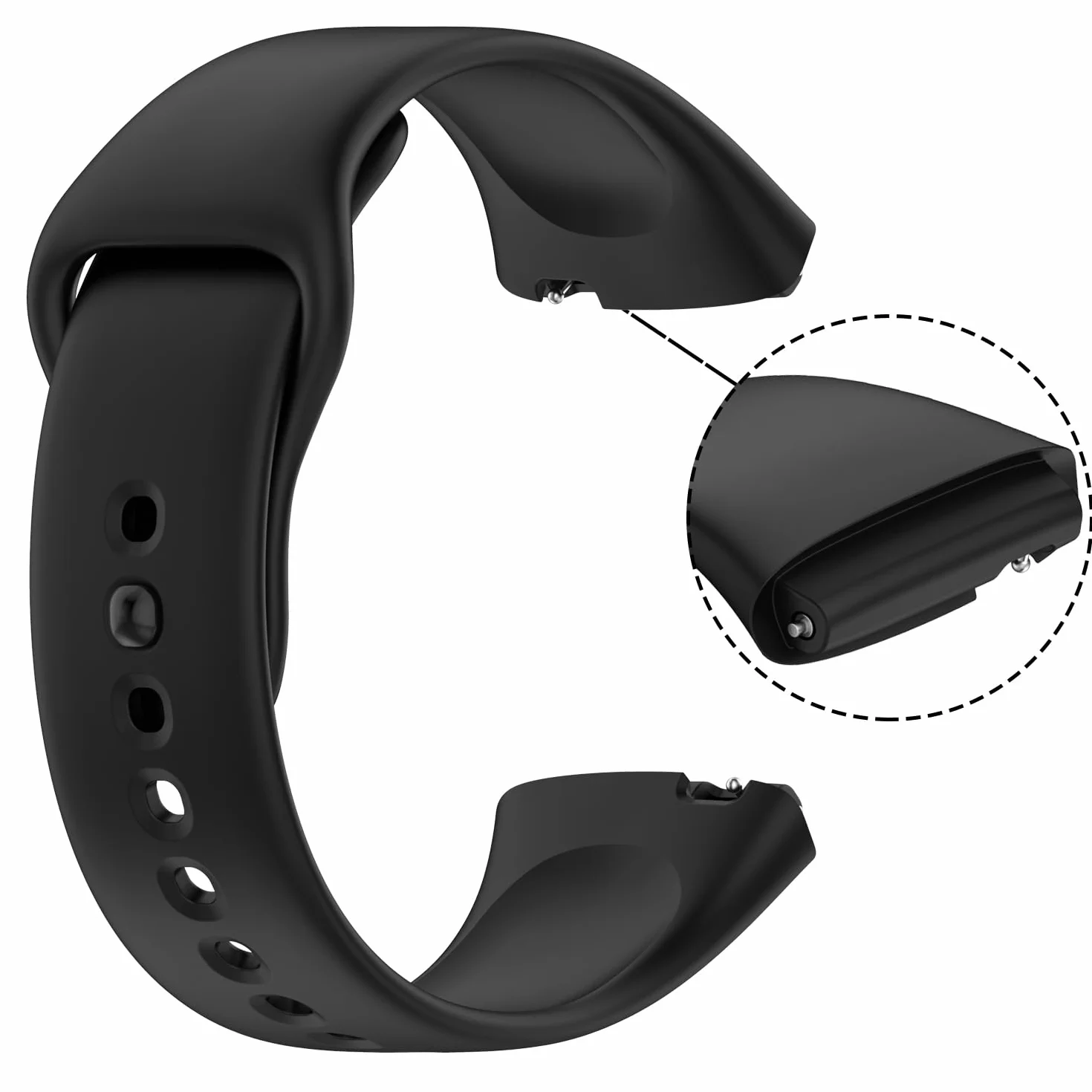 Pulseras Deportivas de Colores Compatibles con Redmi Watch 3 Active, Suaves y Transpirables Liberación Rápida (6 Piezas)