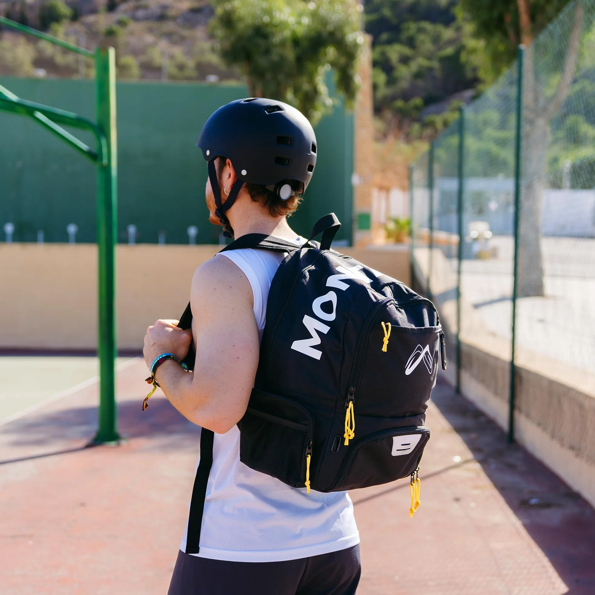 Mochila Fútbol Impermeable con Zapatillero y Compartimento Balón, Niños y Adultos