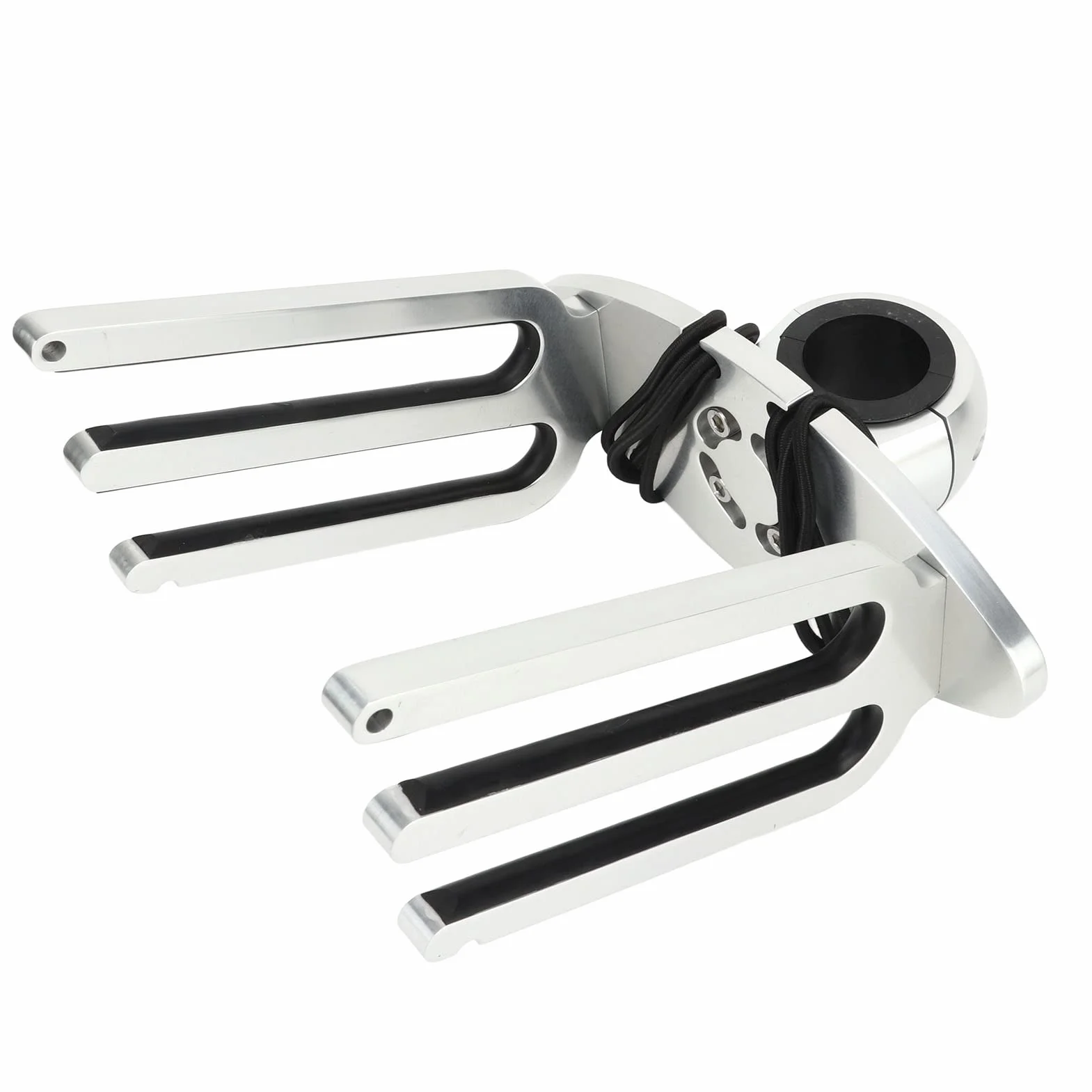 Guarderilla de la Torre de Wakeboard Soporte de Aluminio Pulido para Tubos de 0.89-2.48 Pulgadas