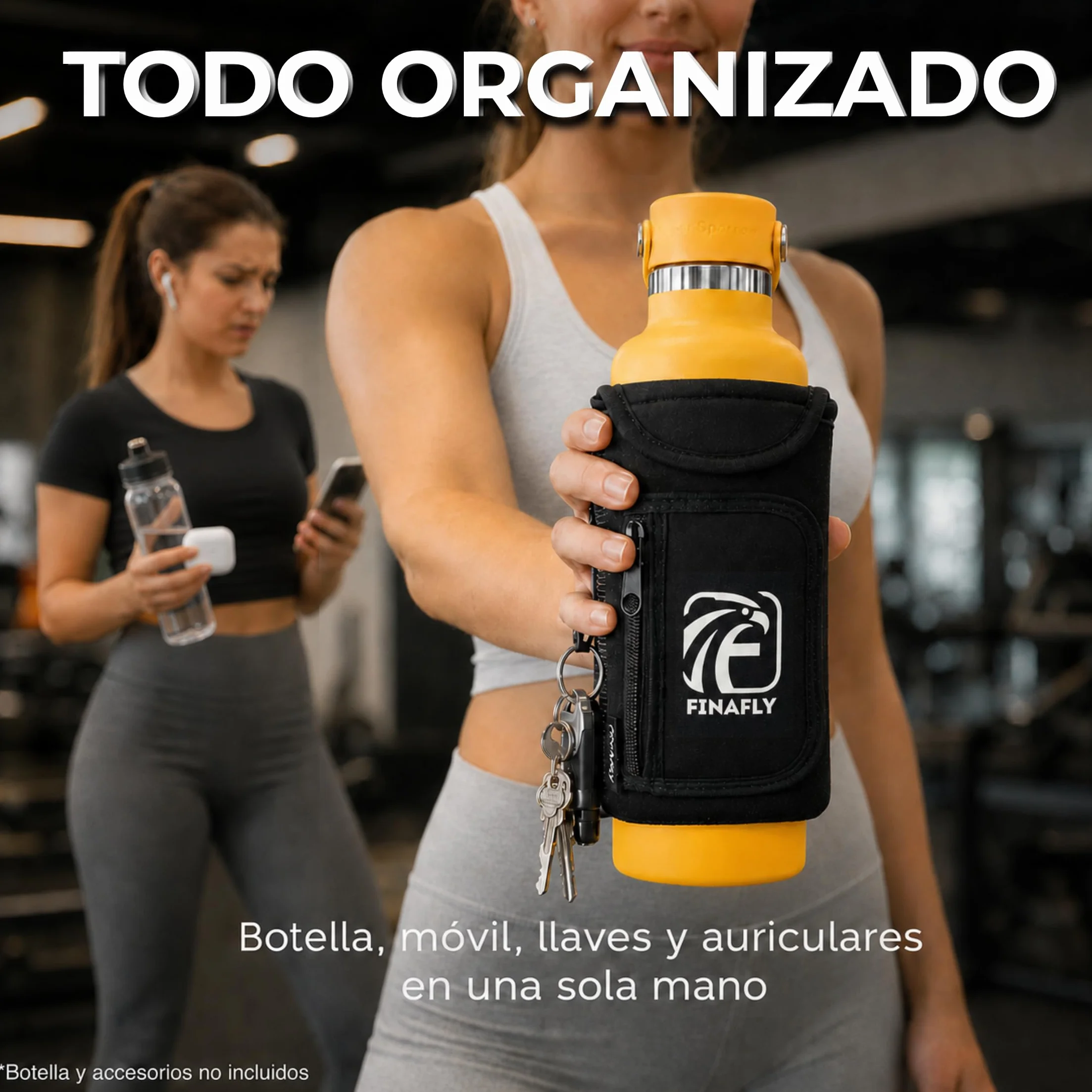 Bolsa Magnética Gym Mochila con Imán Reforzado Accesorios Hombre Mujer