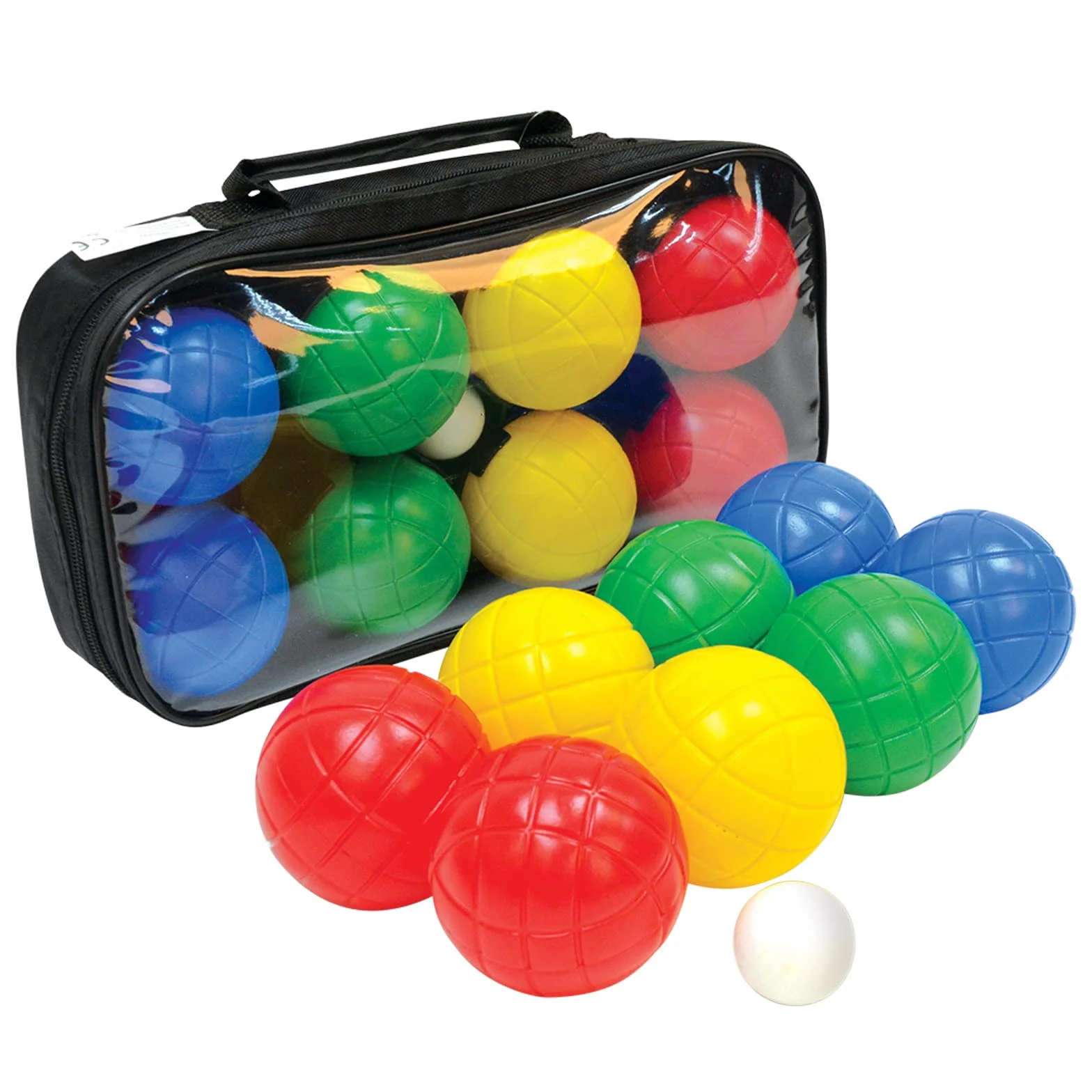 Schildkröt Fun Boccia Set 4×2 Bolas de Boccia Bola Objetivo Ø 7,25 cm Plástico Relleno de Agua Multicolor