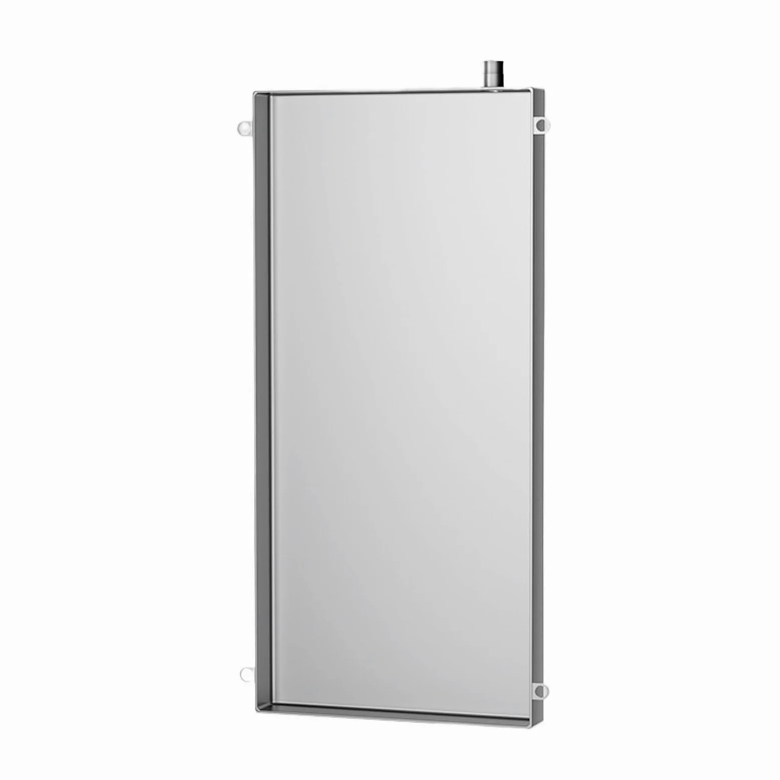 Acero Inoxidable 304 Bandeja Desague Aire Acondicionado, Proceso de Soldadura Láser Sin Costuras Bandeja de Goteo del, Bandeja de Recogida Agua Exterior(80 * 36cm)