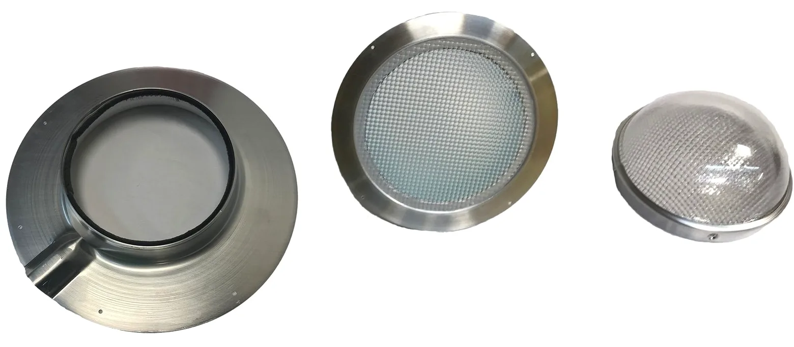 Solar Lightblaster para refugios de metal (luz de tubo solar para aplicación de refugio)