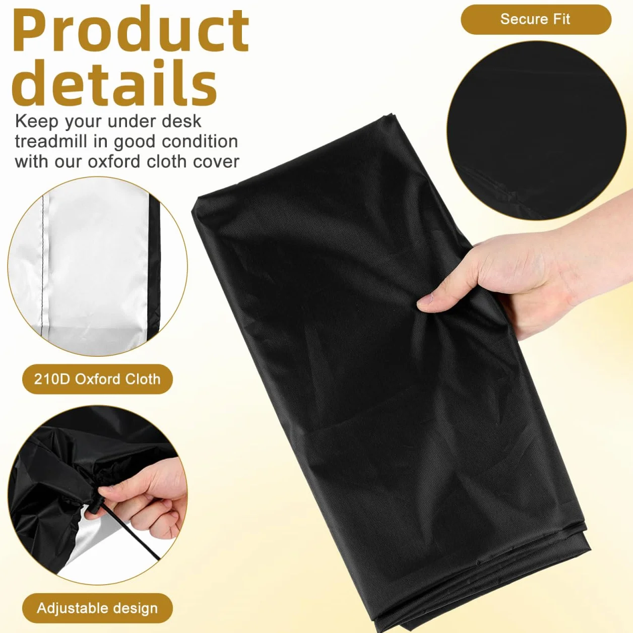 Toddmomy Funda para Cinta de Correr, Cubierta para Equipo de Fitness, Protección contra el Polvo
