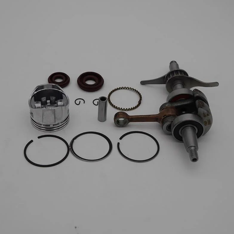 Piezas de jardín Kit de cigüeñal con sello de aceite de anillo de pistón de 35 mm, compatible con Honda GX25 25CC GX25NT HHT25S, desbrozadora de 4 tiempos, desbrozadora, motor de gasolina Piezas de ja