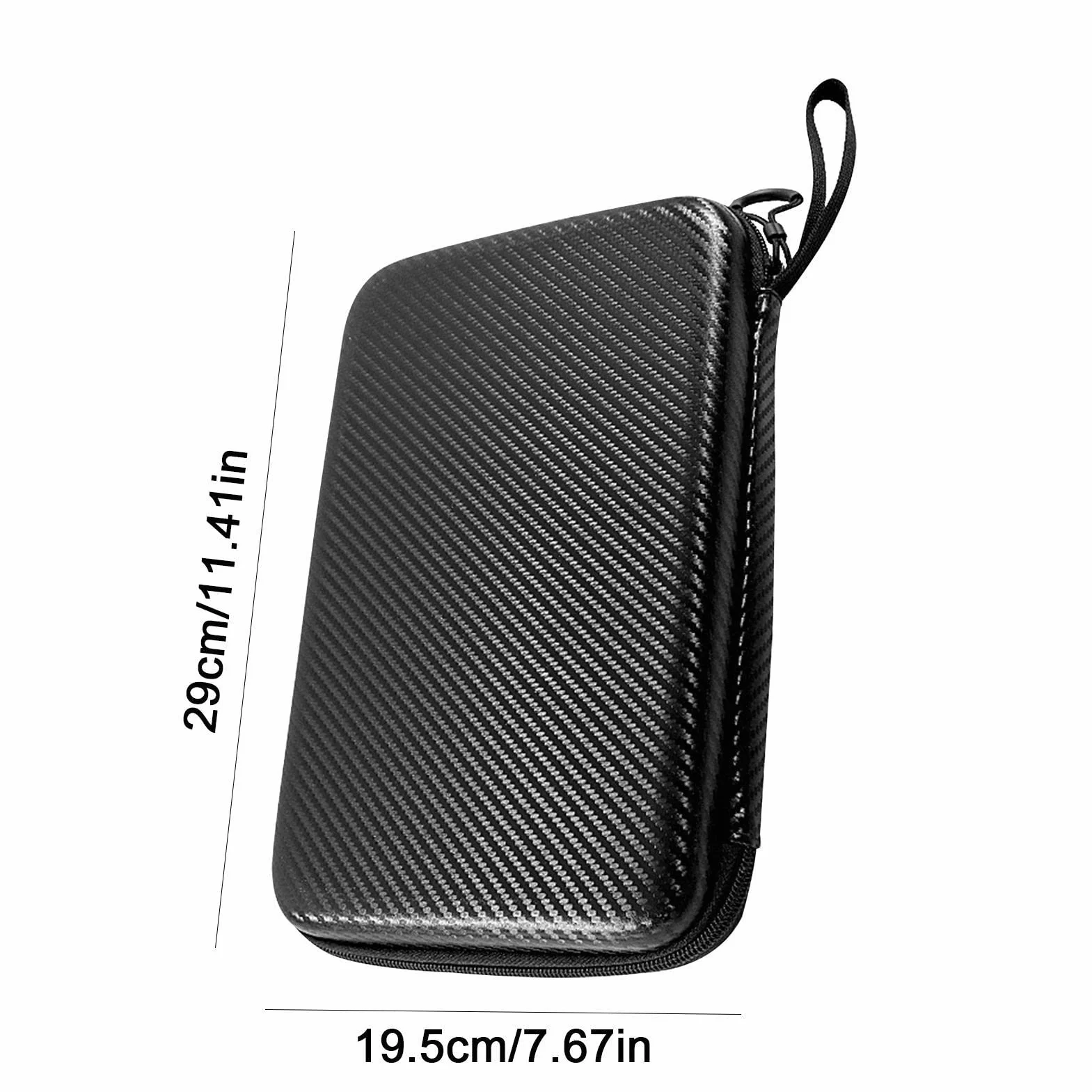 Funda de Tenis de Mesa Rígida Impermeable para 2 Raquetas y Bolas
