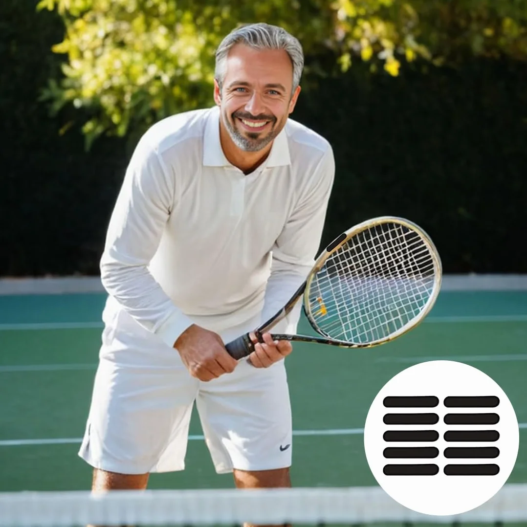 Cinta de Plomo Autoadhesiva 3g para Raquetas de Tenis, Golf y Pickleball, Negro
