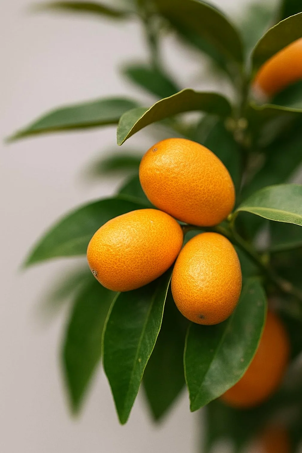 Garden Center Shop | Kumquat en Maceta 80 cm | Naranjo Chino Fortunella Japonica | Frutal Decorativo | Ideal para Jardín, Terraza o Interior