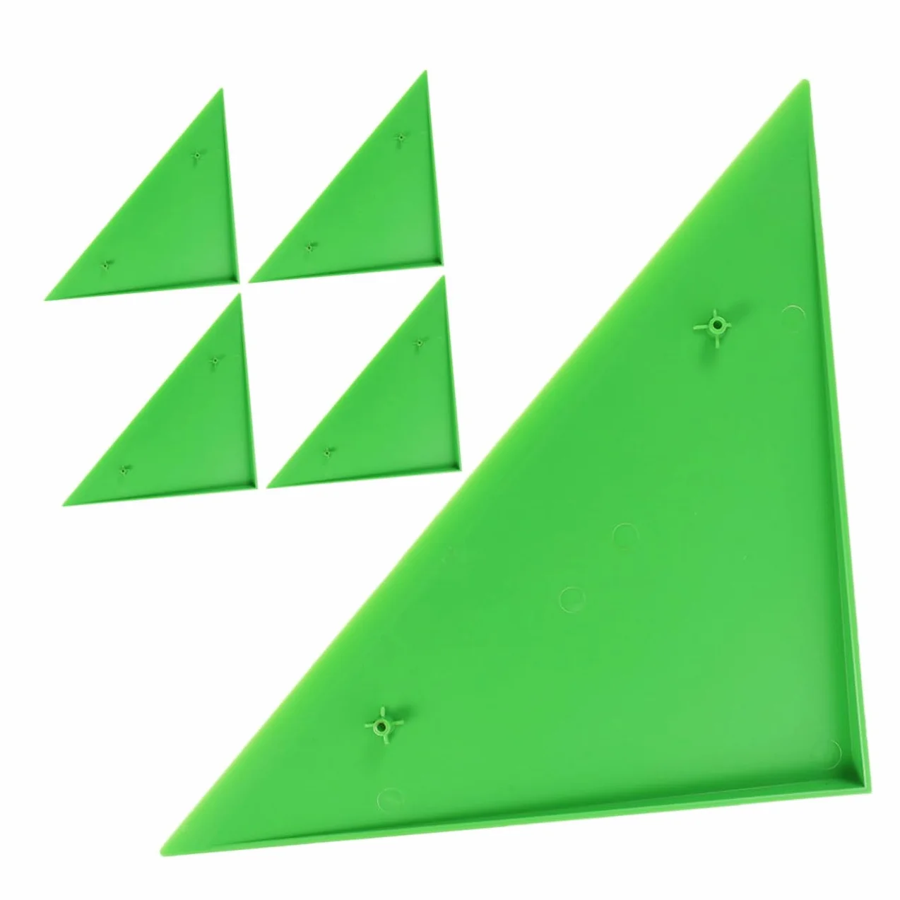 ERINGOGO Protectores Esquinas Triangulares para Mesa Futbolín Accesorios Plástico Duraderos