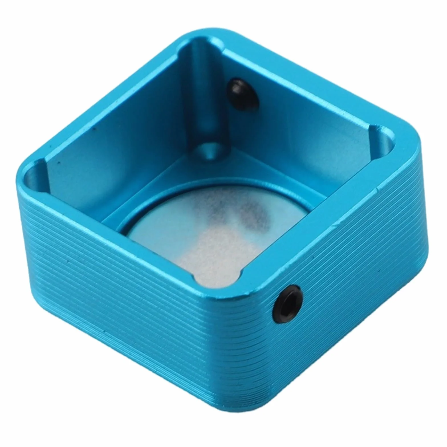 Niceminiwall Soporte magnético para tiza de billar con clip para cinturón azul