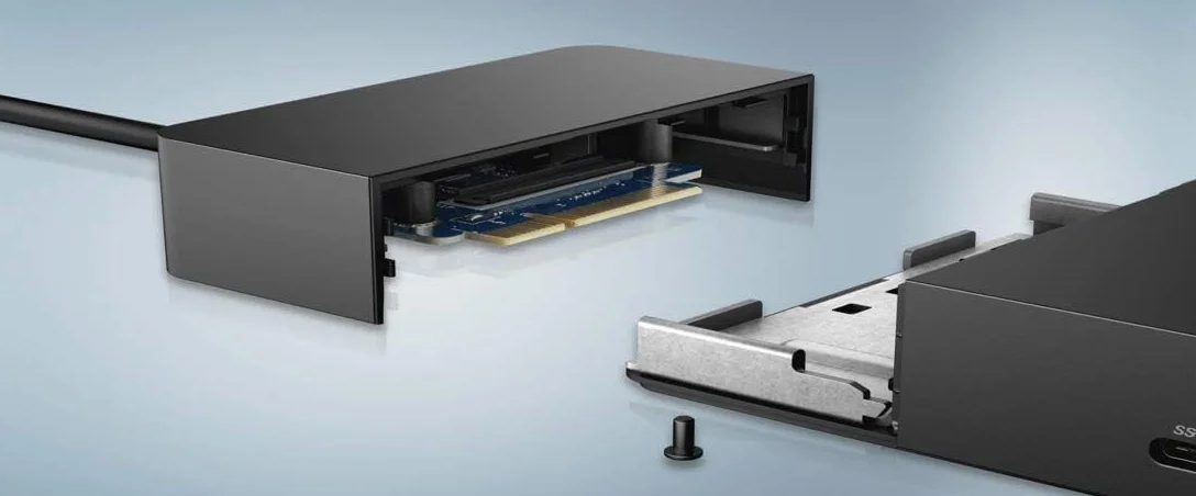 Dell WD19 180 W Estación de acoplamiento USB-C HDMI DisplayPort Negro Reacondicionado