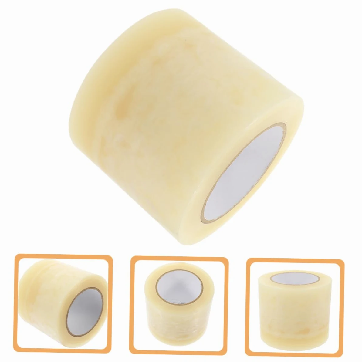 Toddmomy 4rollos Cinta De Reparación para Invernaderos Adhesiva y Transparente De Longitud para Sellar Daños Plásticos y Toldos