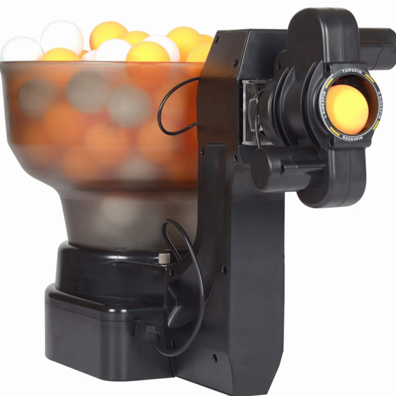 Máquina de Tenis de Mesa HP-07 Robot Automático con 36 Bolas de Giro Diferentes