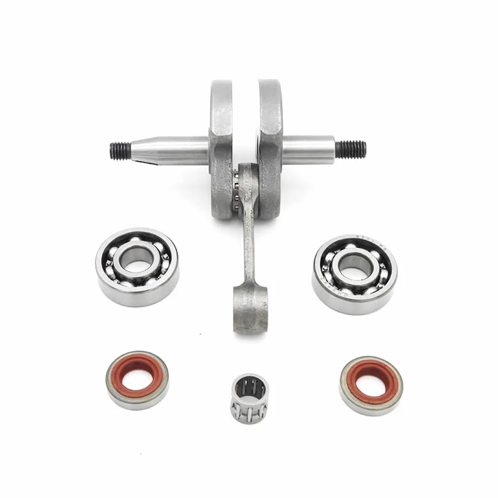 Juntas de Sello de Aceite de rodamiento de Bolas de Aguja del cigüeñal FS120, compatibles con FS200 FS250 FS300 FS350, Piezas de desbrozadora 4134 030 0400 Piezas de Repuesto(2 Sets on Sales)