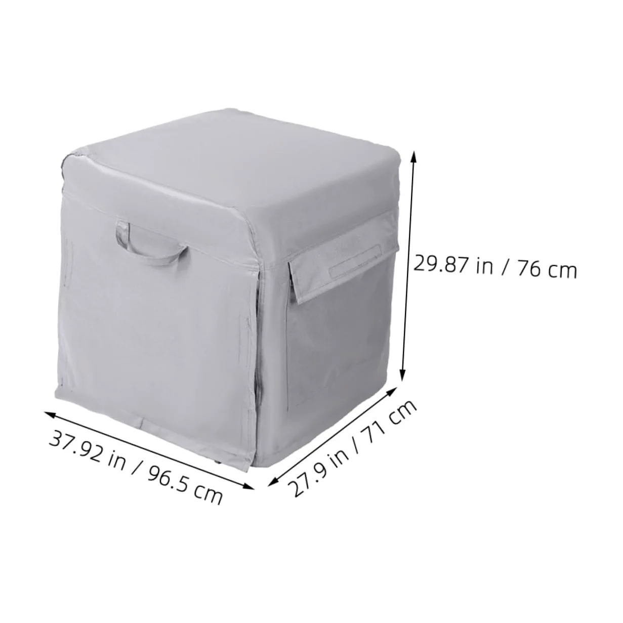 TOYANDONA Para Generador Portátil Oxford Resistente Intemperie Prueba De Polvo Para Exteriores Protección Uv Resistente Al Viento h