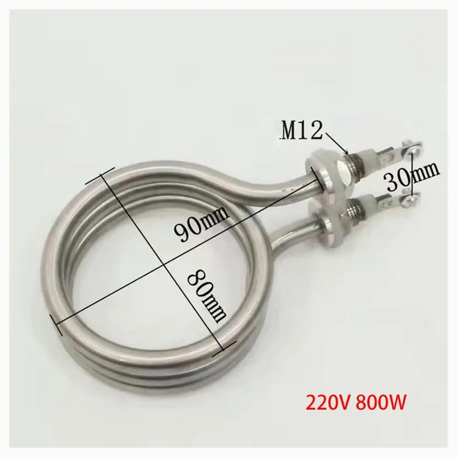 Genérico Elemento Calefactor en Espiral SS304 220V 600-2300W(220v 2300w)