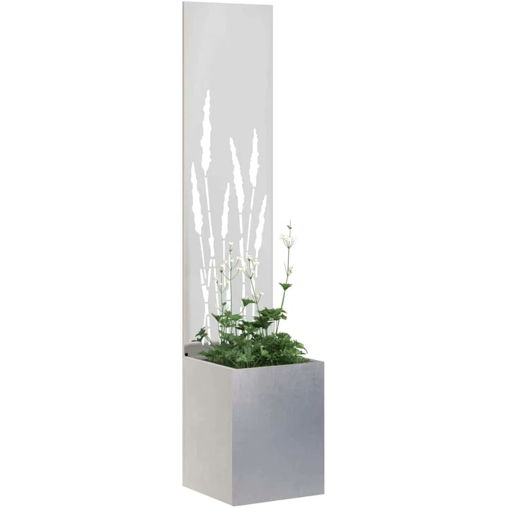 Genérico Pantalla de Privacidad para Jardín Calado Plata 32 x 140 cm,Casa y jardín,Decoración,Obras de Arte,Carteles, copias y Arte visual-876396
