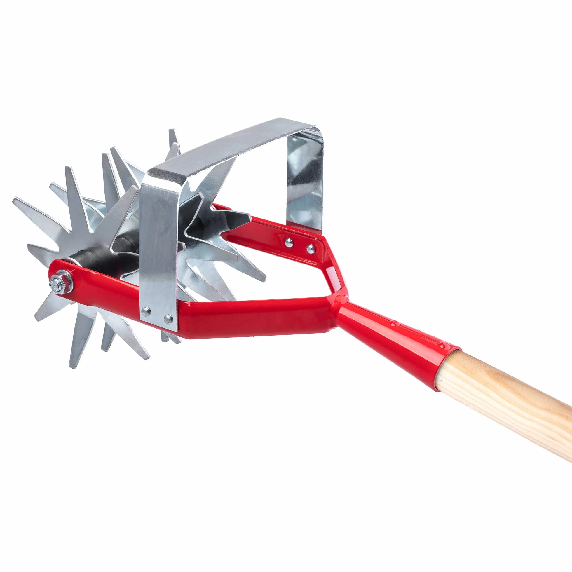 KADAX - Fresadora de Estrella con Cuchillo de jesser, fresadora de jardín, colector para aflojar el BO-Dens, cultivador para jardín, césped, Malas Hierbas, rallado, cultivador de Rodillo