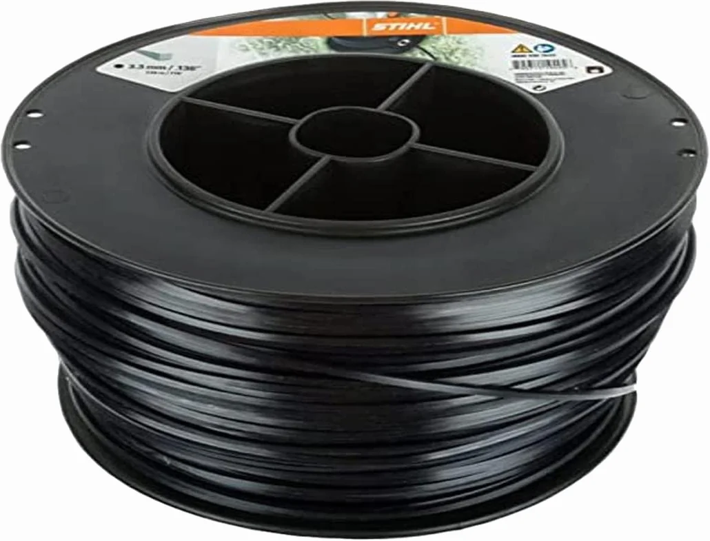 Stihl 00009302623 Cuadrado Diámetro de 3,3 mm x 228 m, Hilo de Corte, 3,3 mm/236 m.