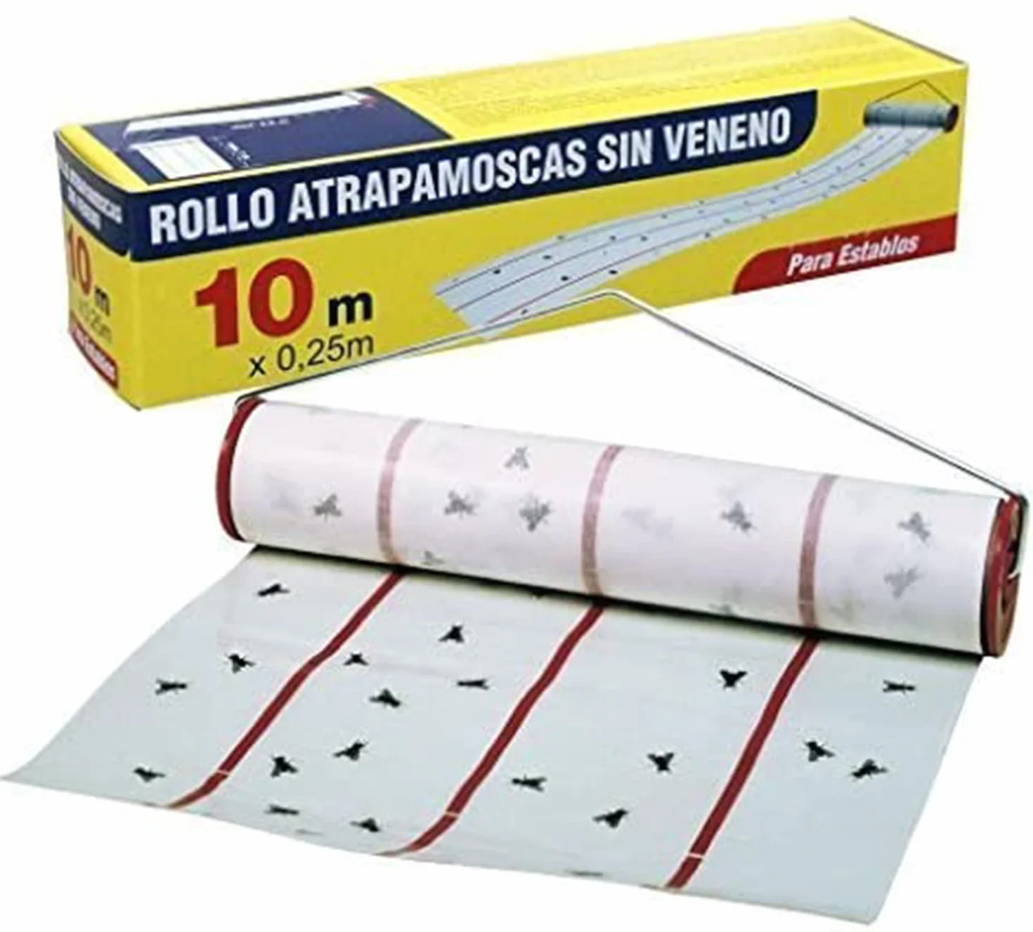 Rollo atrapa Moscas Veneno para establos