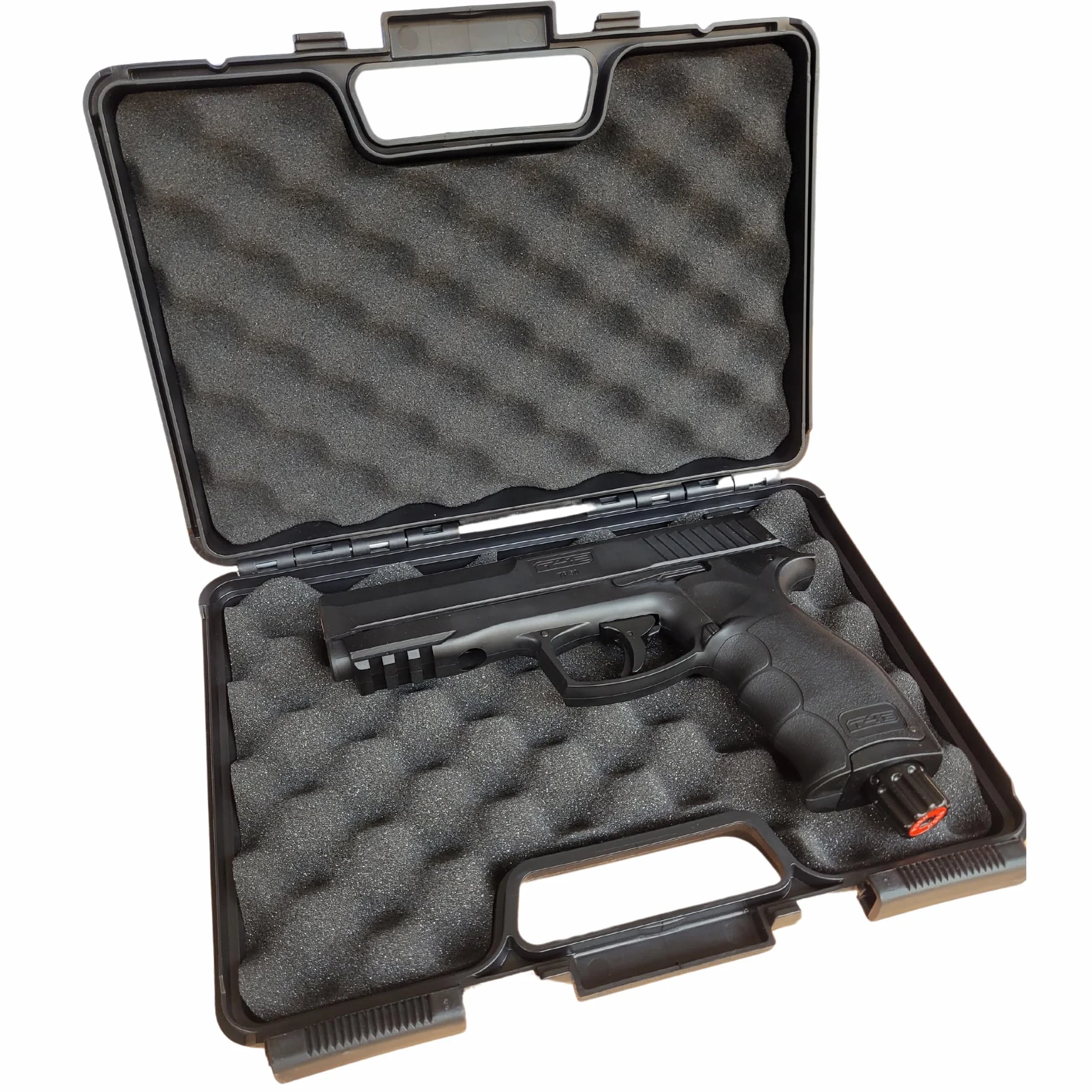 Pack de 5 Bombonas de CO2 + 100 Bolas de Goma .50 + Maletin para Airsoft