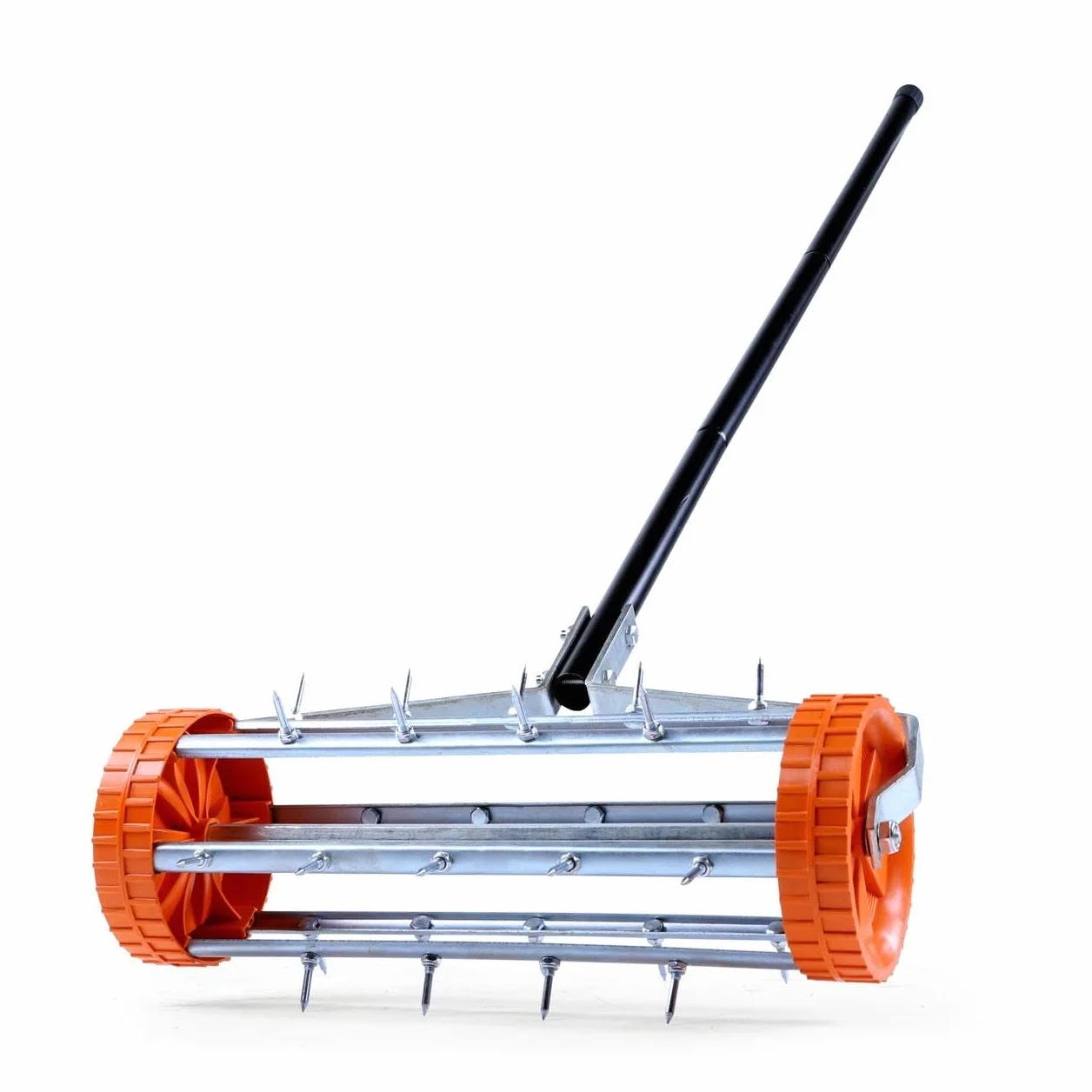 Rodillo FUXTEC FX-RL400 aireador jardín de césped de Acero 43 cm de Ancho. Dé a su césped una Nueva Vida