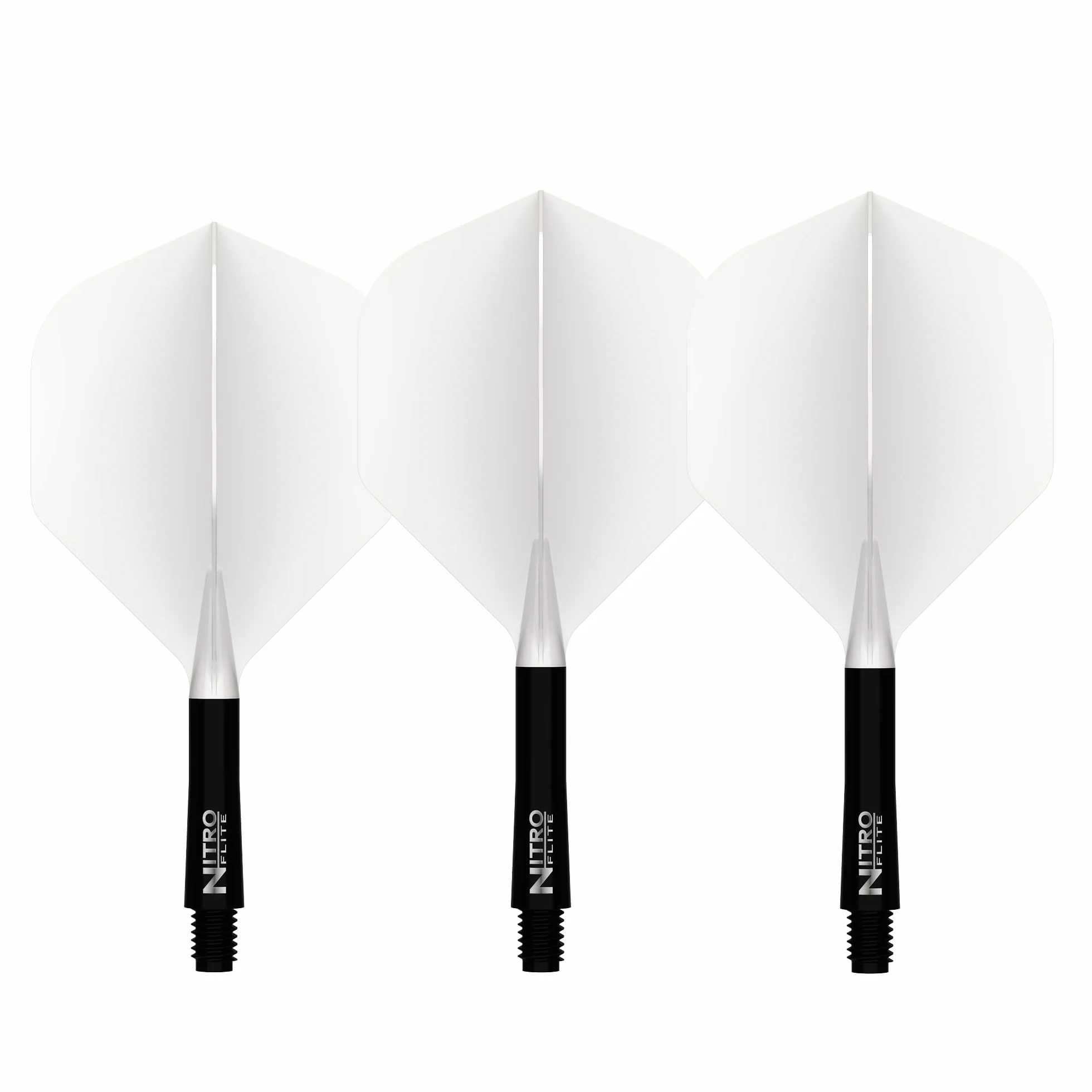 RED DRAGON Darts Nitro Flite Integrated Flight and Shaft System No2 Shape Design Professional Dart Accessories