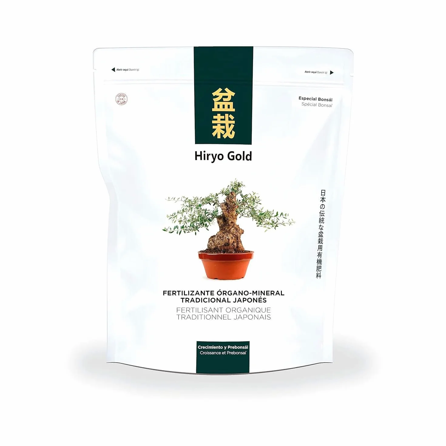 Abono para bonsai HIRYO-GOLD - Crecimiento 1 kg
