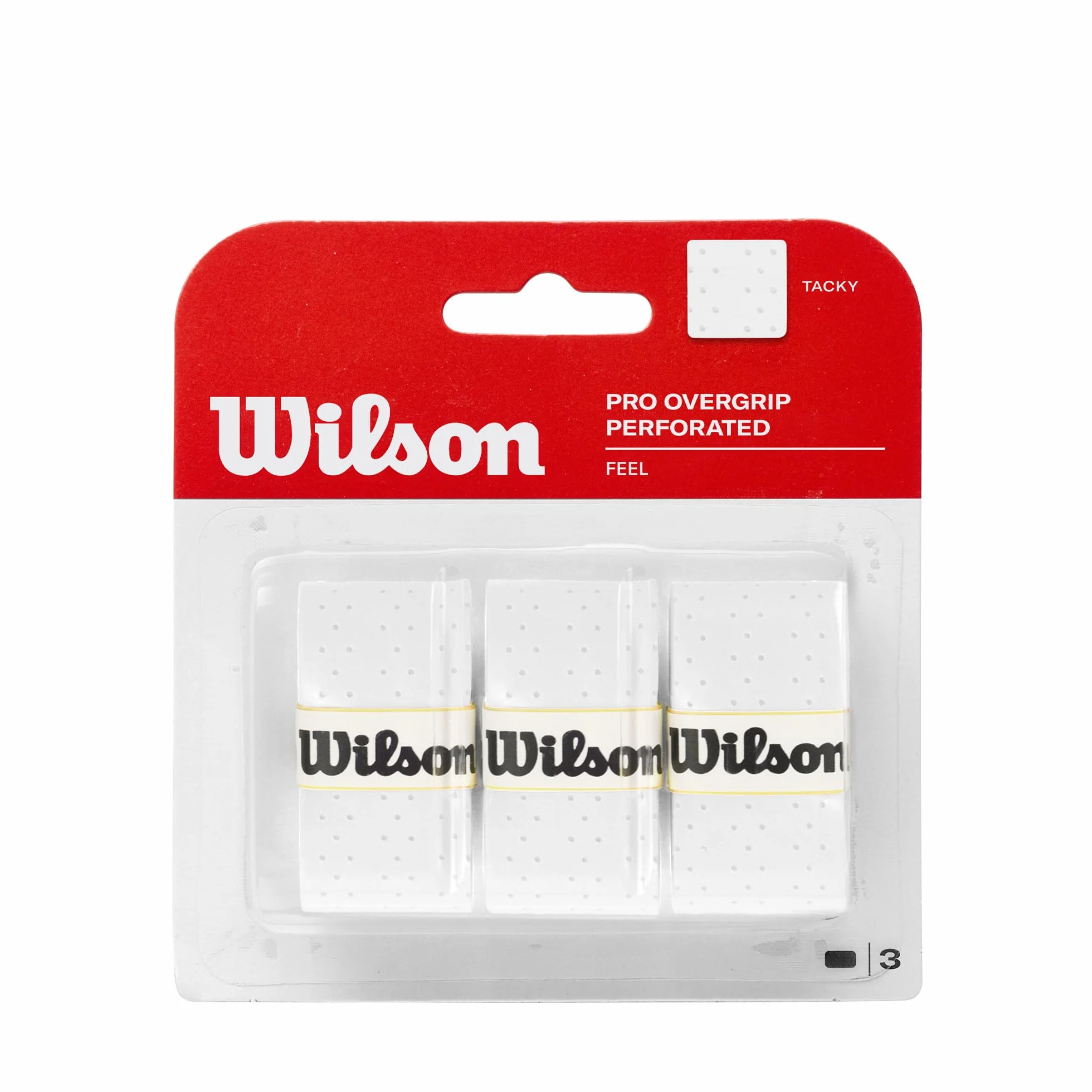 Wilson Pro Overgrip Perforated 3 Pack