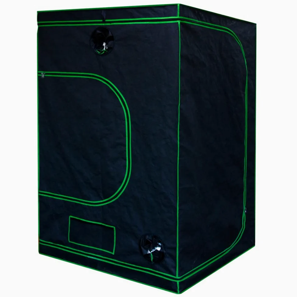 Kingpower 140 x 140 x 200cm Hidroponía Grow Tent Caja de Cultivo Interior Invernadero Tienda de Cultivo Gabinete de cría