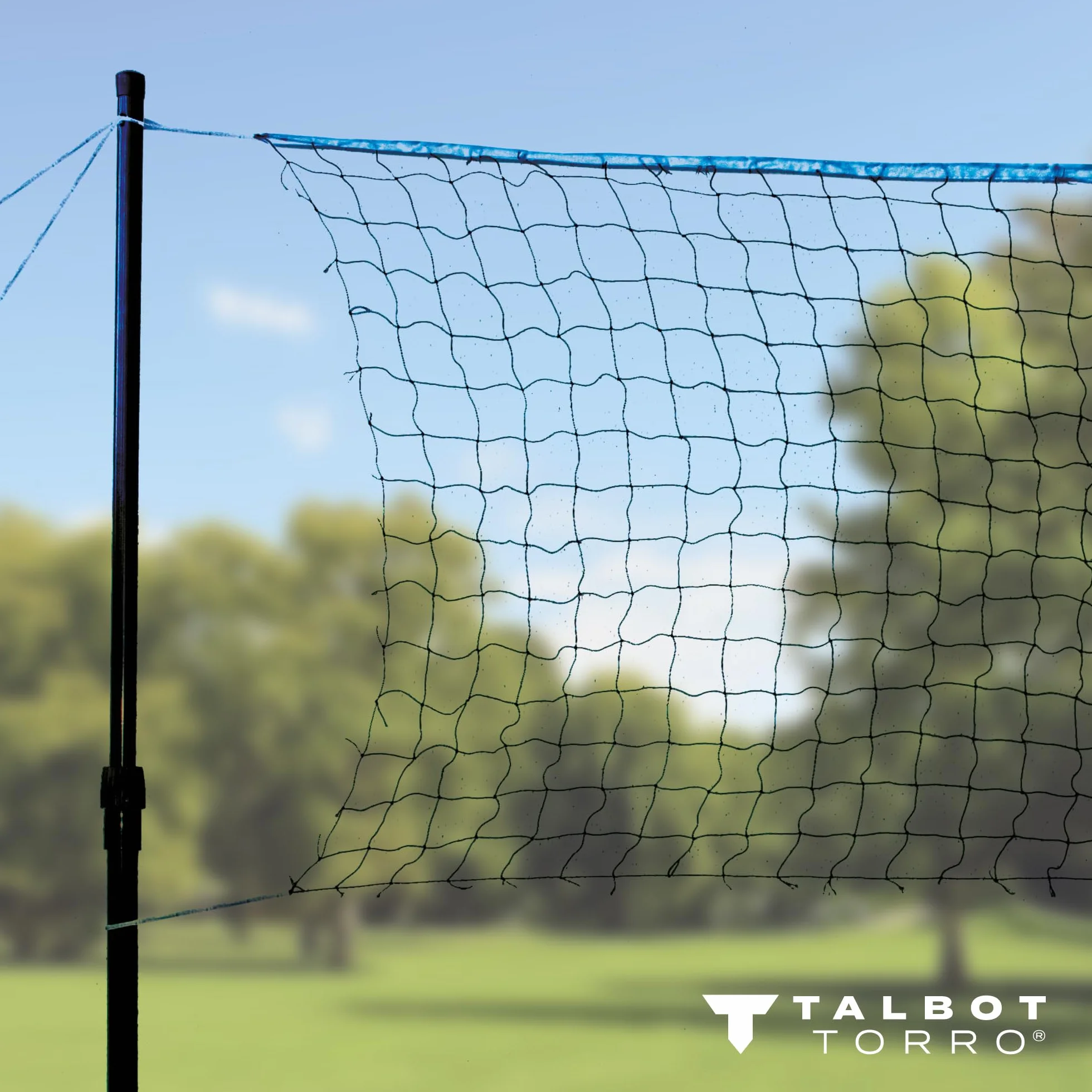 Talbot Torro Set de Red de Badminton Telescópica 1,25-1,55m 6,10m Bolsa