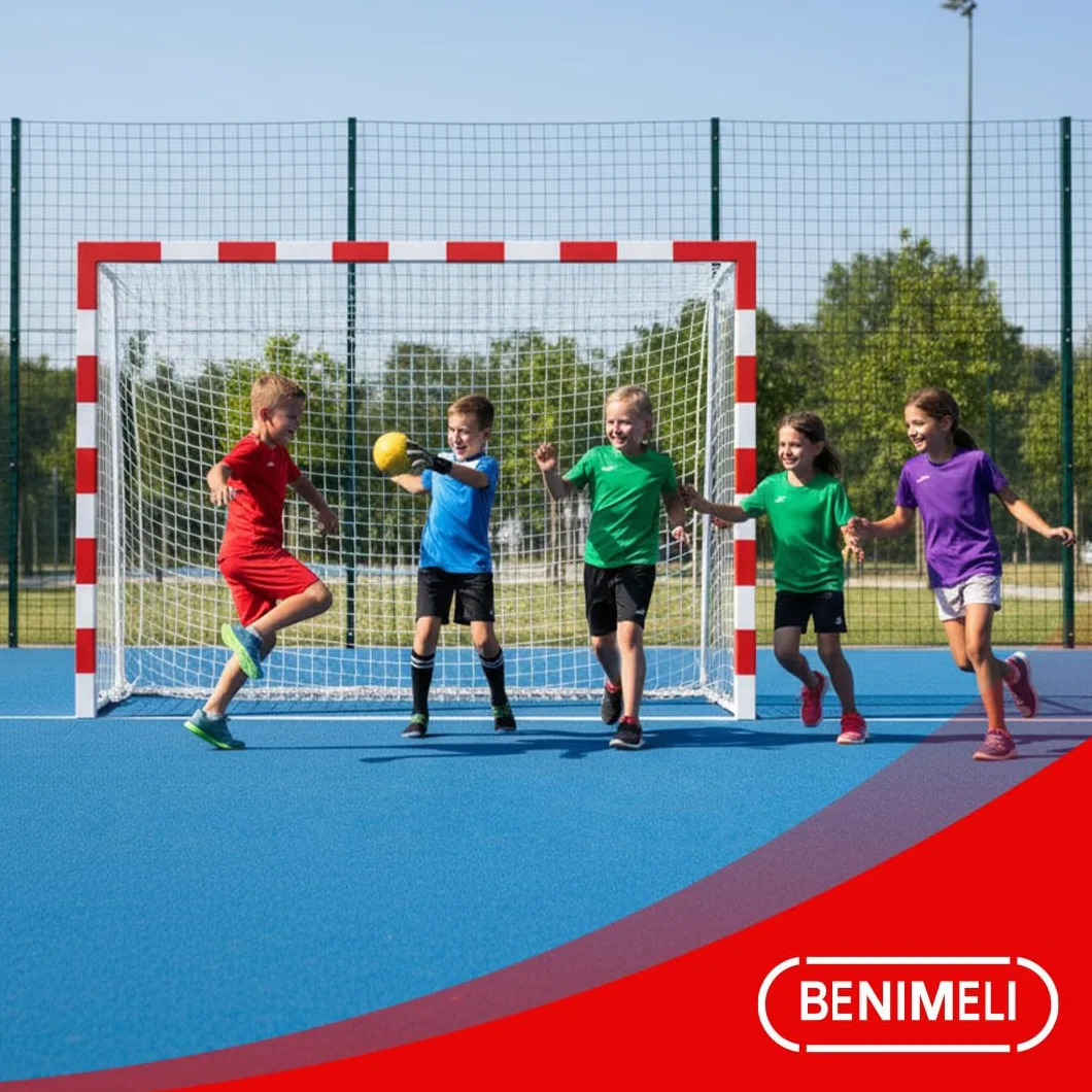 Red Porteria Futbol Pack 2 Unidades Redes 100x100mm Nylon Alta Resistencia Deportivas Balonmano Fútbol Sala Exterior Interior