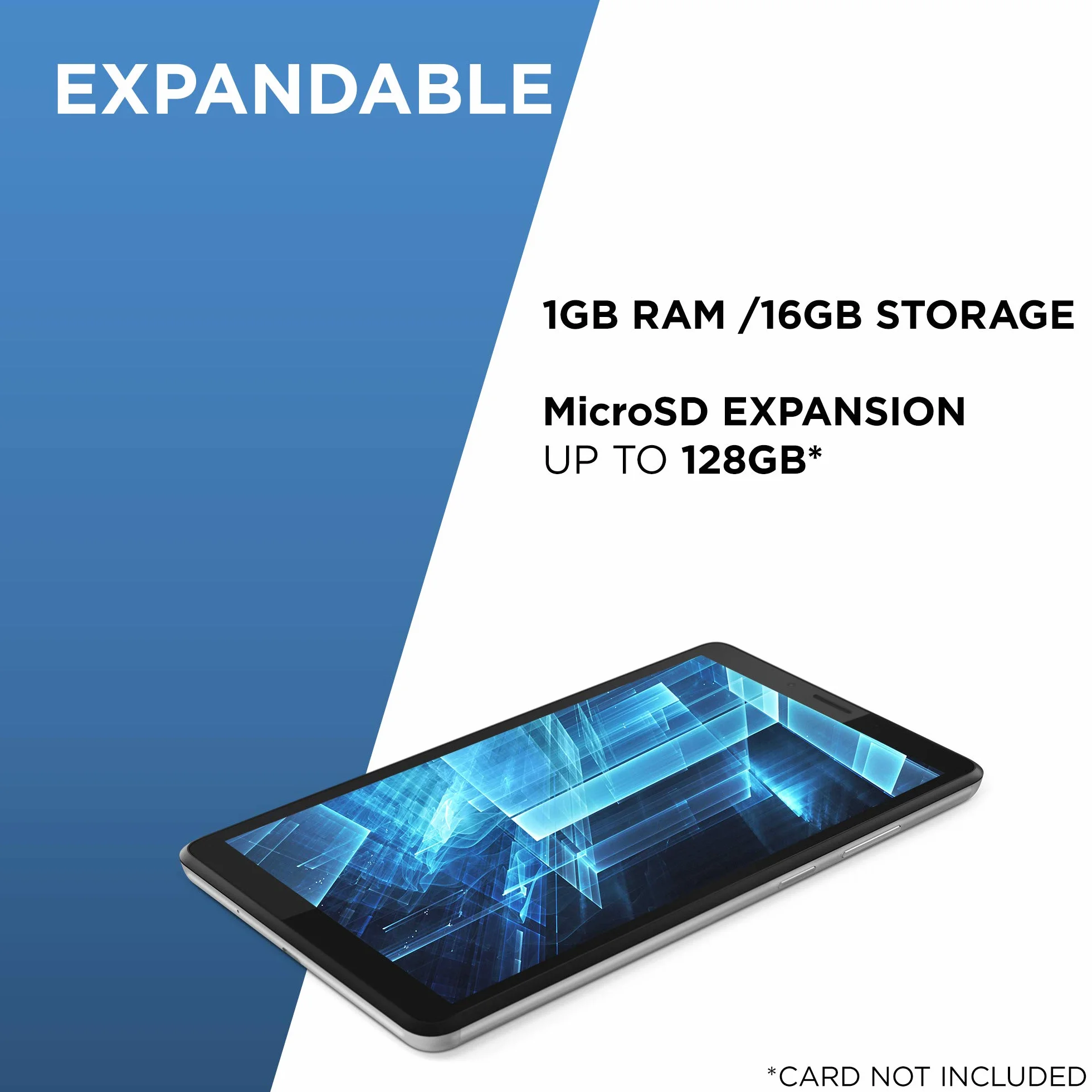 Lenovo Tab M7 7 Cala HD Tablet Quad Core 1.3 GHz 1 GB RAM 16 GB eMMC Android Pie Platino Gris