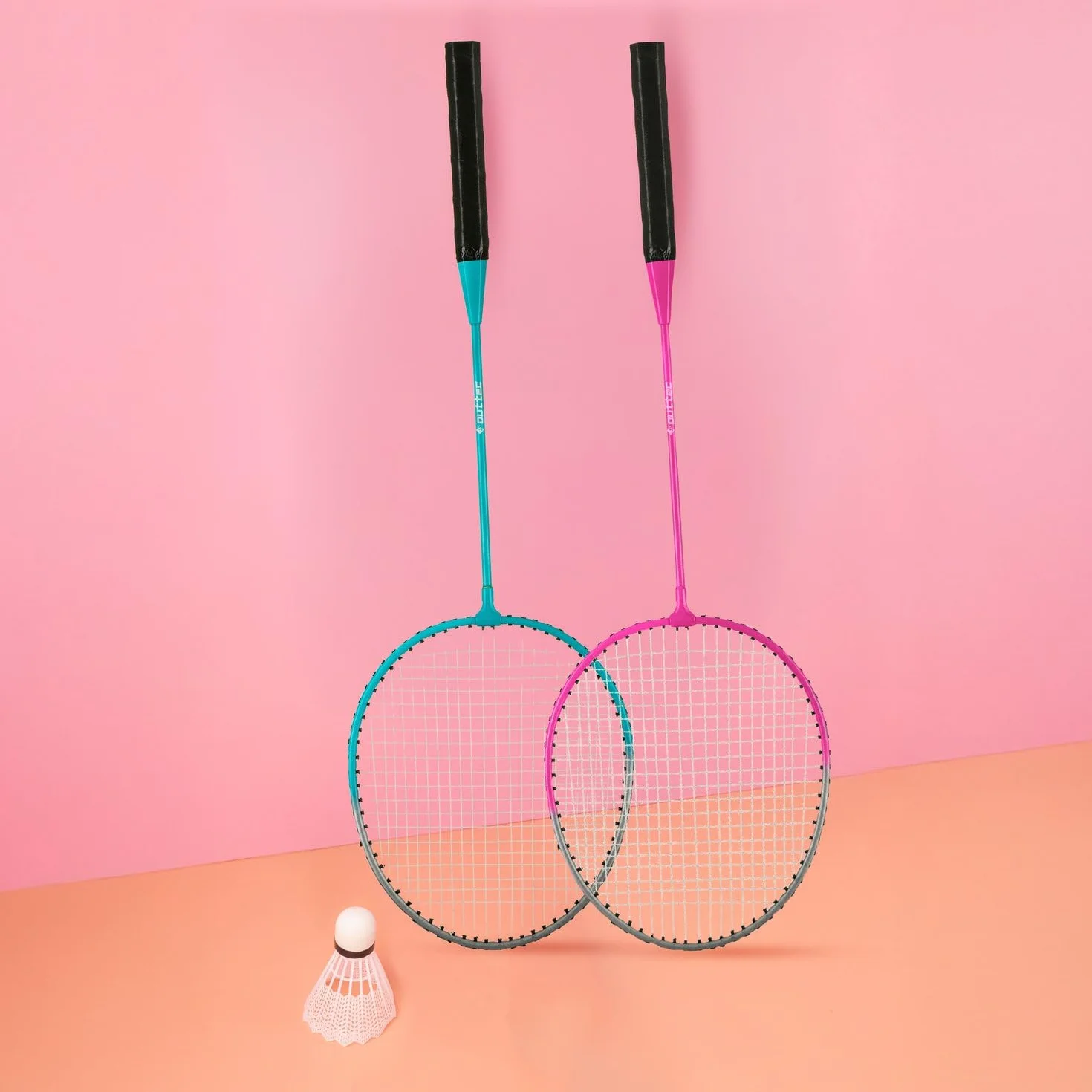 Set de Bádminton 2 Raquetas 1 Volante para Niños y Adultos