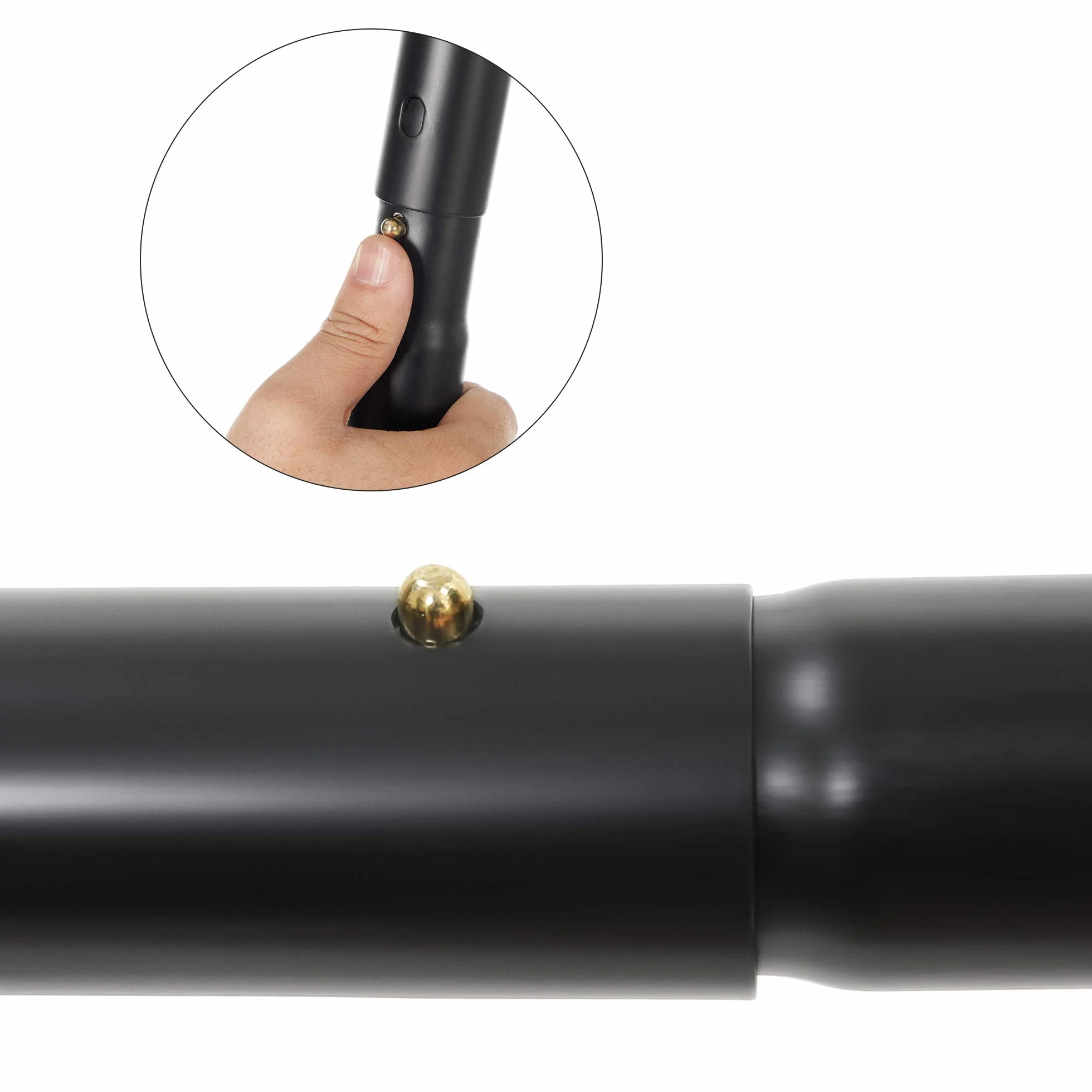 SONGMICS Portería de fútbol para niños, Red de PE, Tubos de Hierro, Negro SZQ215B02