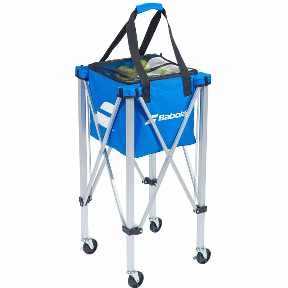 Babolat Cesto para Pelotas de Tenis Wheeled Basket, Azur, Talla Única
