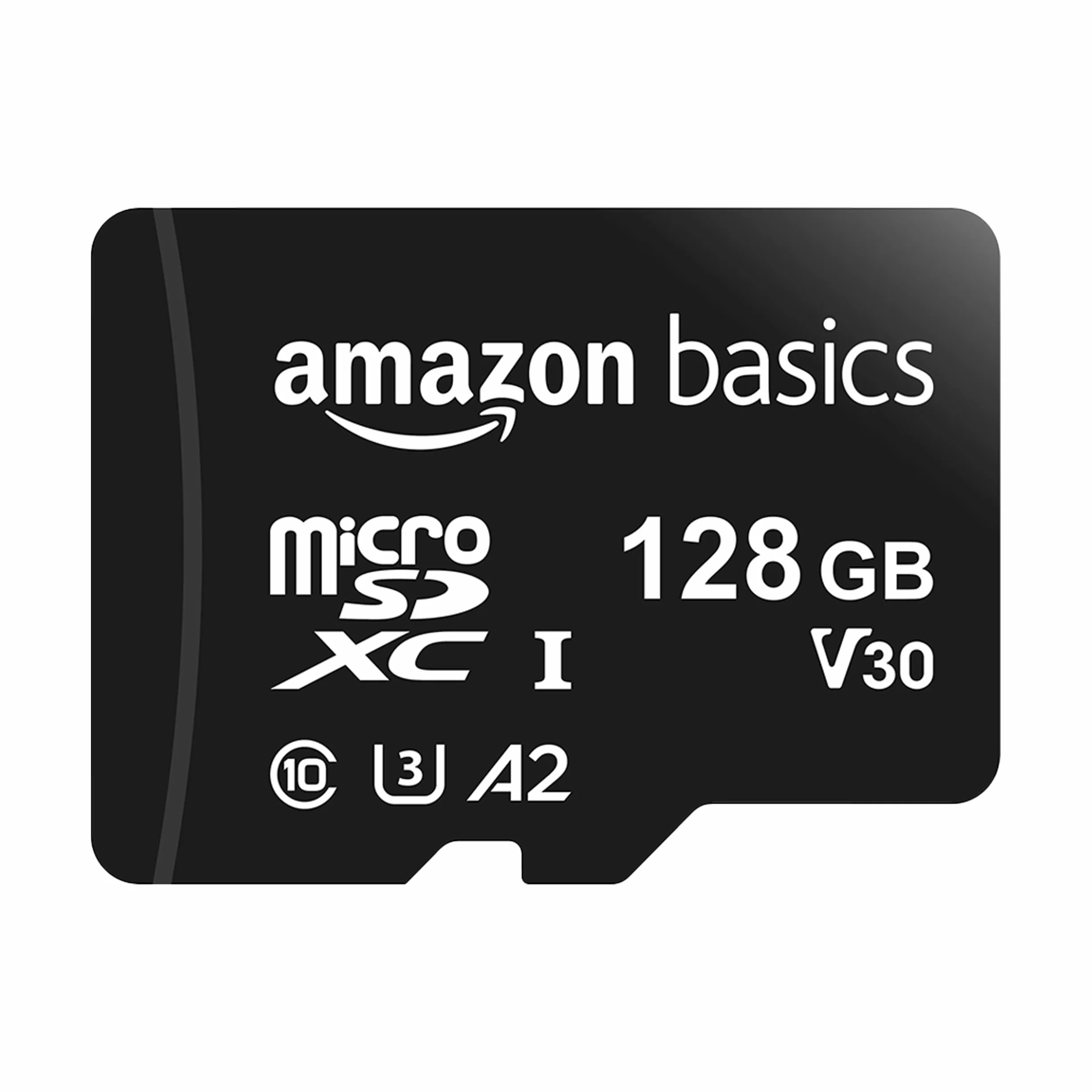 Amazon Basics Tarjeta de memoria microSDXC 128 GB A2 U3 con adaptador
