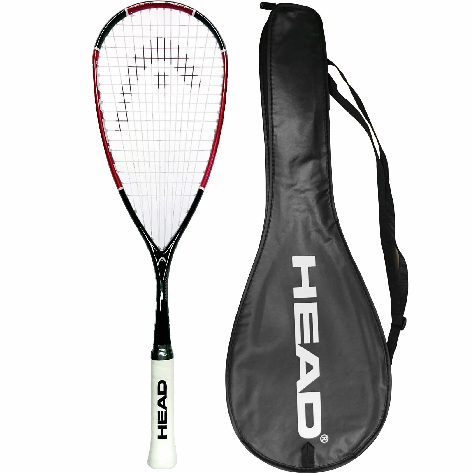 Raqueta de Squash Head Nano Ti 110 Rojo Single Racket