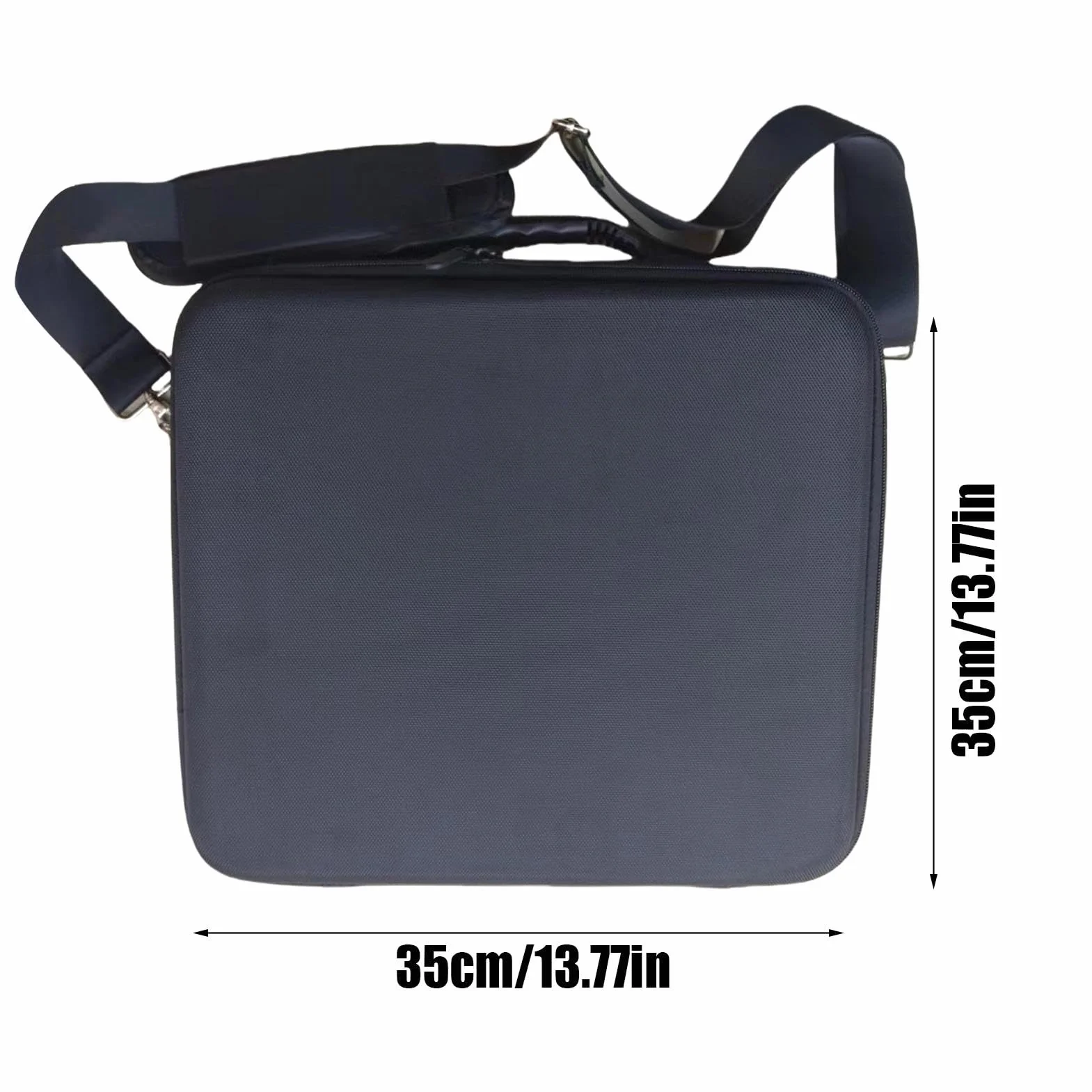Billiard Case Travel Bag for Pool Balls Lightweight Carrying Bag 13.78x13.78x3.15 Inches